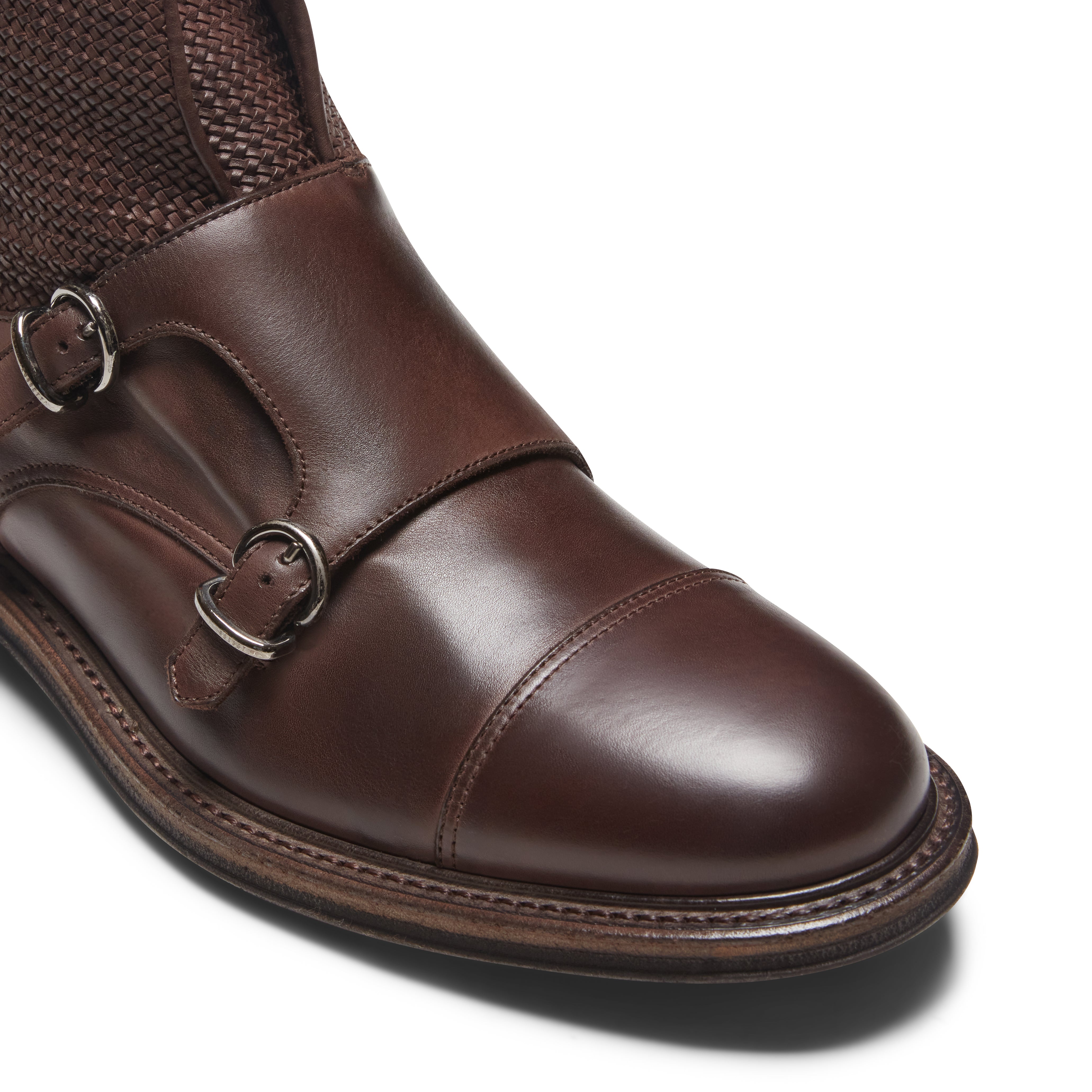 F.lli Rossetti Polacco 14176 scarpe uomo mogano pelle