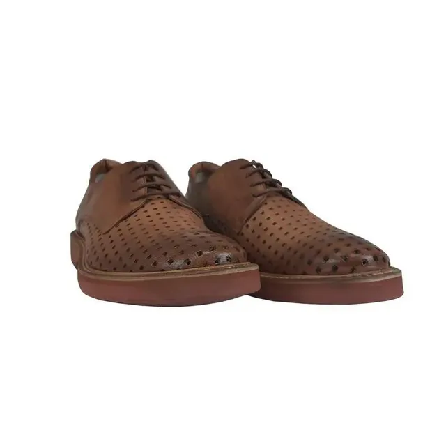 Sandro Barbera 1422 Maia Extralight stringate uomo marrone traforate