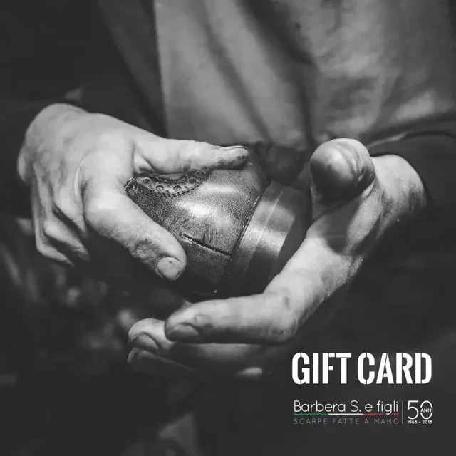 Sandro Barbera Gift Card carta regalo 25 euro Italia