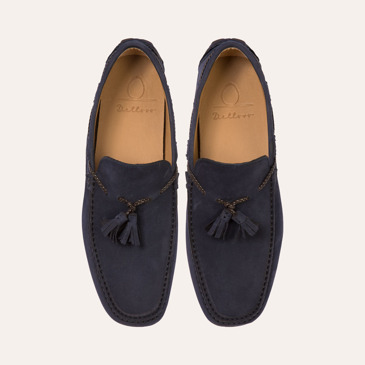 Dellovo Doria sneakers loafer nabuk verde