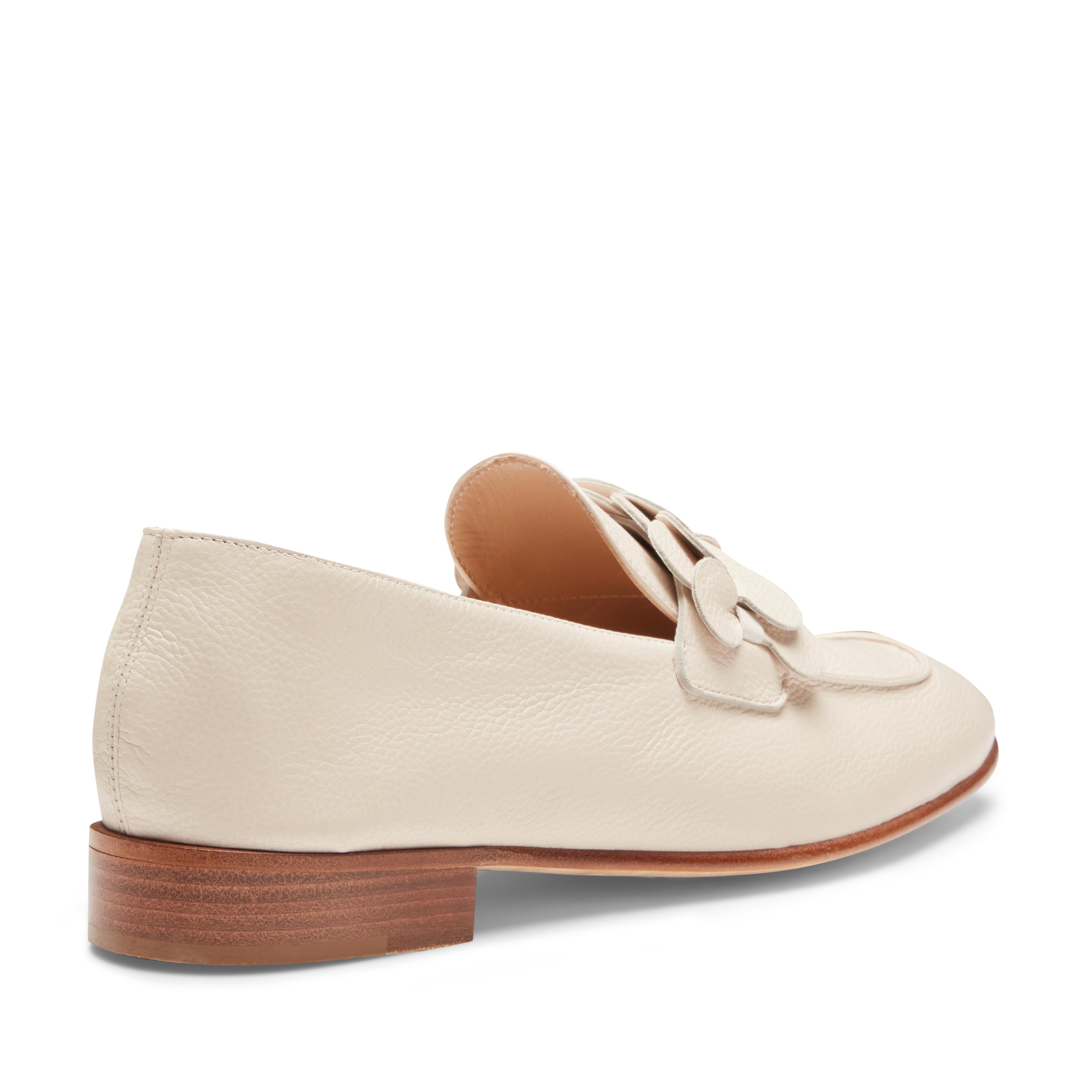 F.lli Rossetti Mocassino Donna Avorio Pelle Paillettes