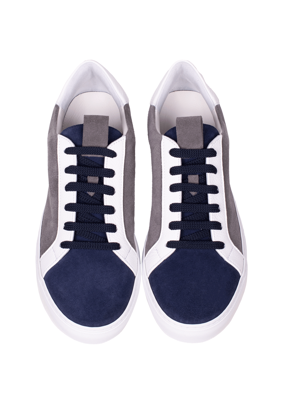 Stefano Bemer Sneakers Modello3 sneakers kudu grigio blu