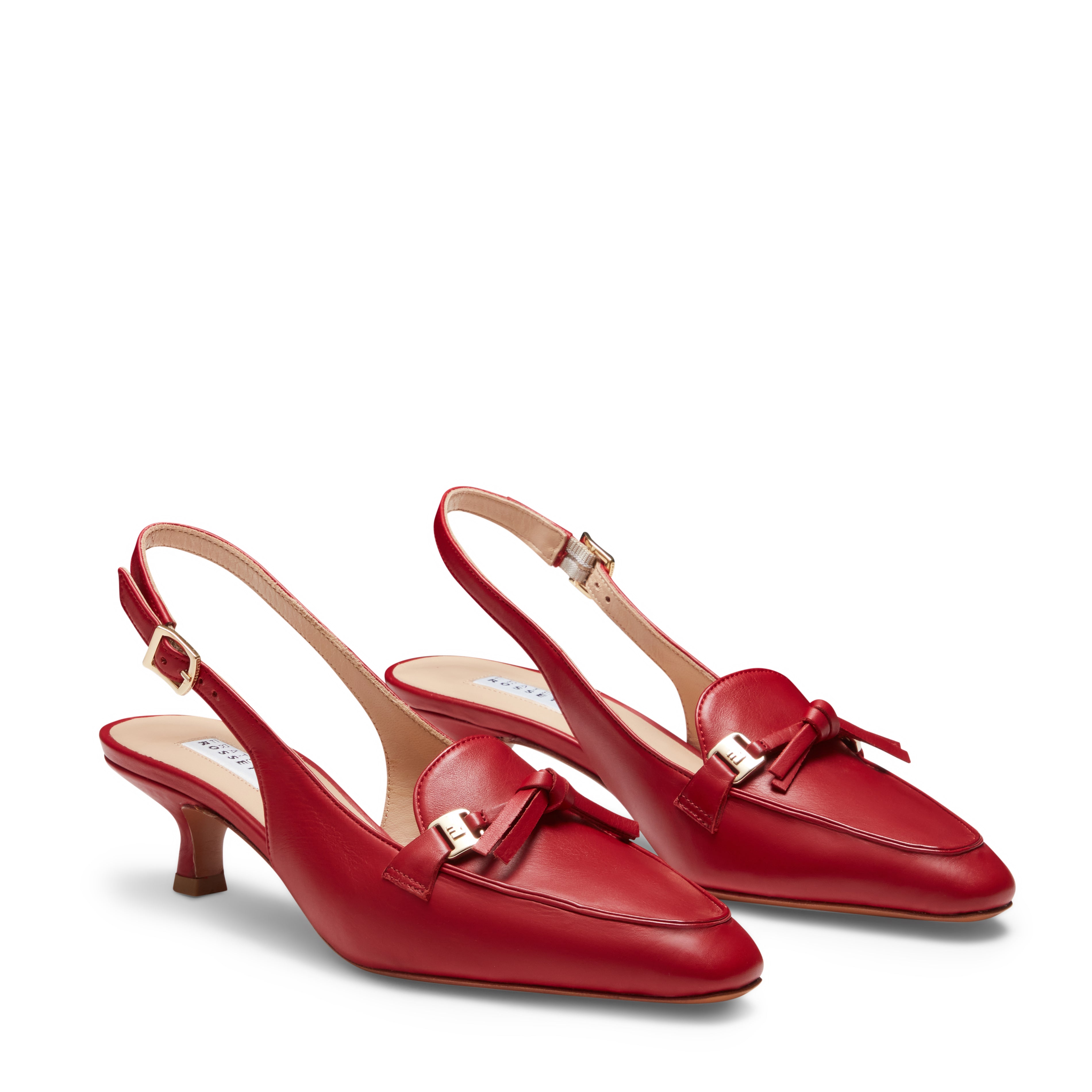 F.lli Rossetti 68240 Slingback Donna Pelle Ribes Tacco 35