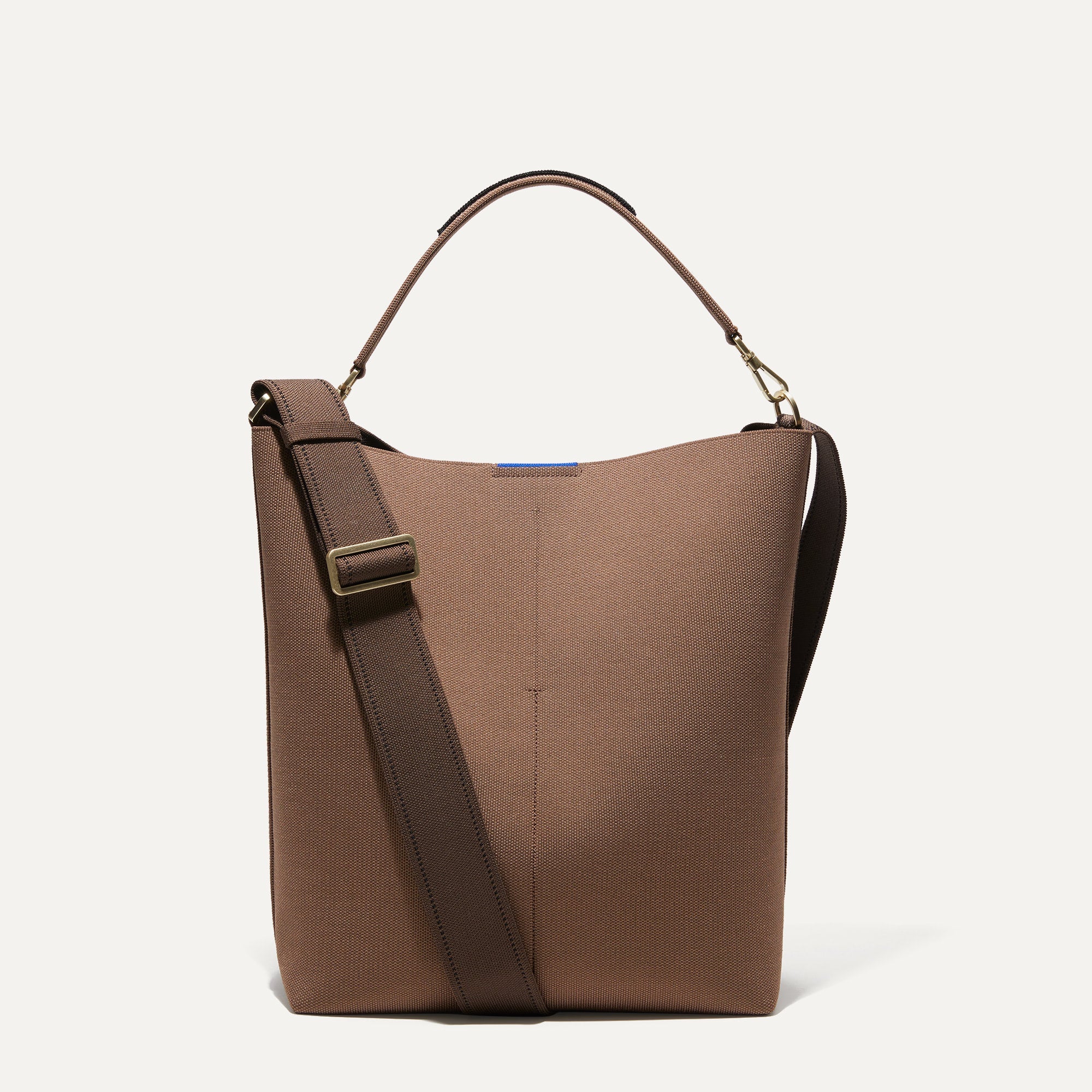 Rothy's The Bucket Bag borsa secchiello ReVelvet nero manico alto