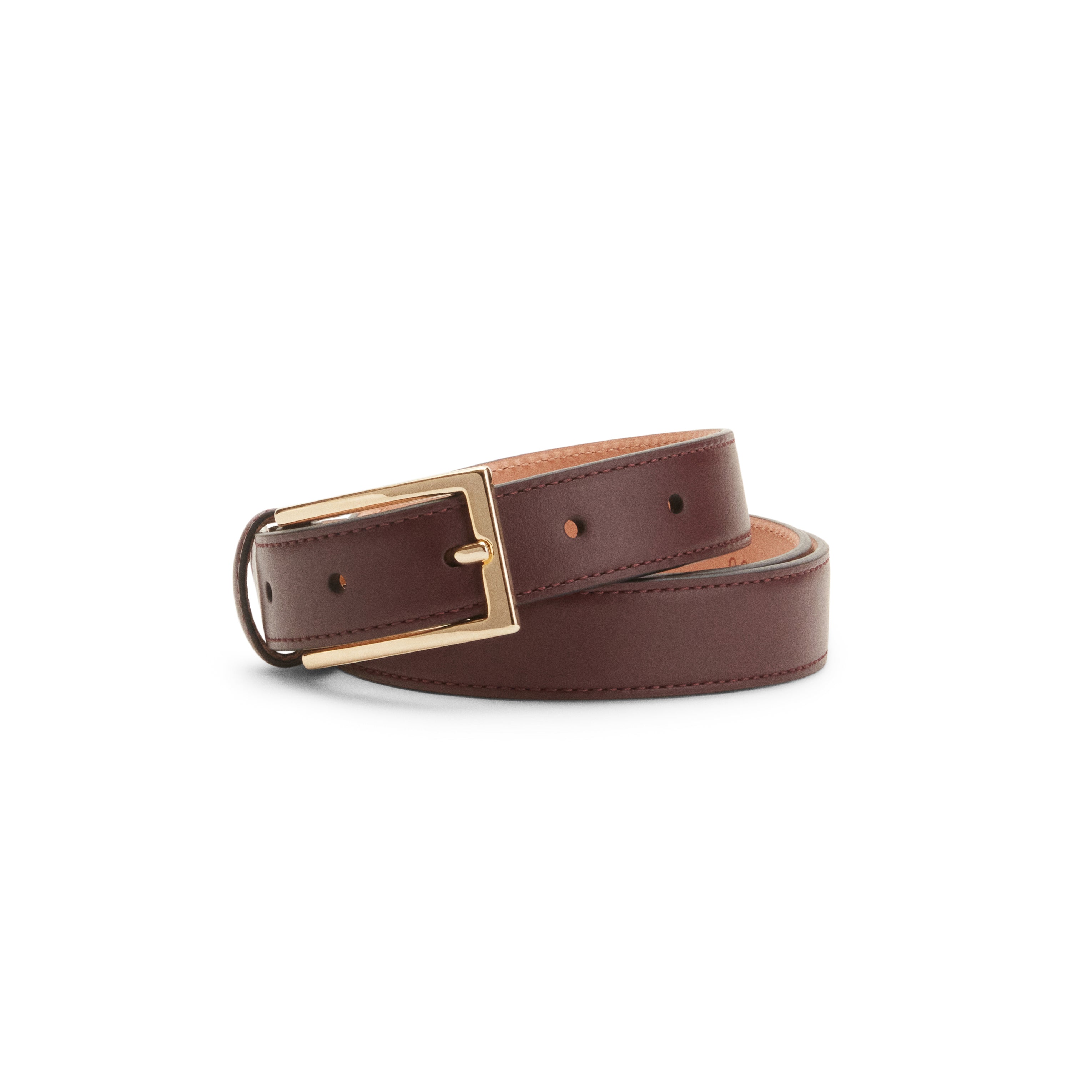 F.lli Rossetti 97503 Cintura Donna Suede Granata 2,5 cm