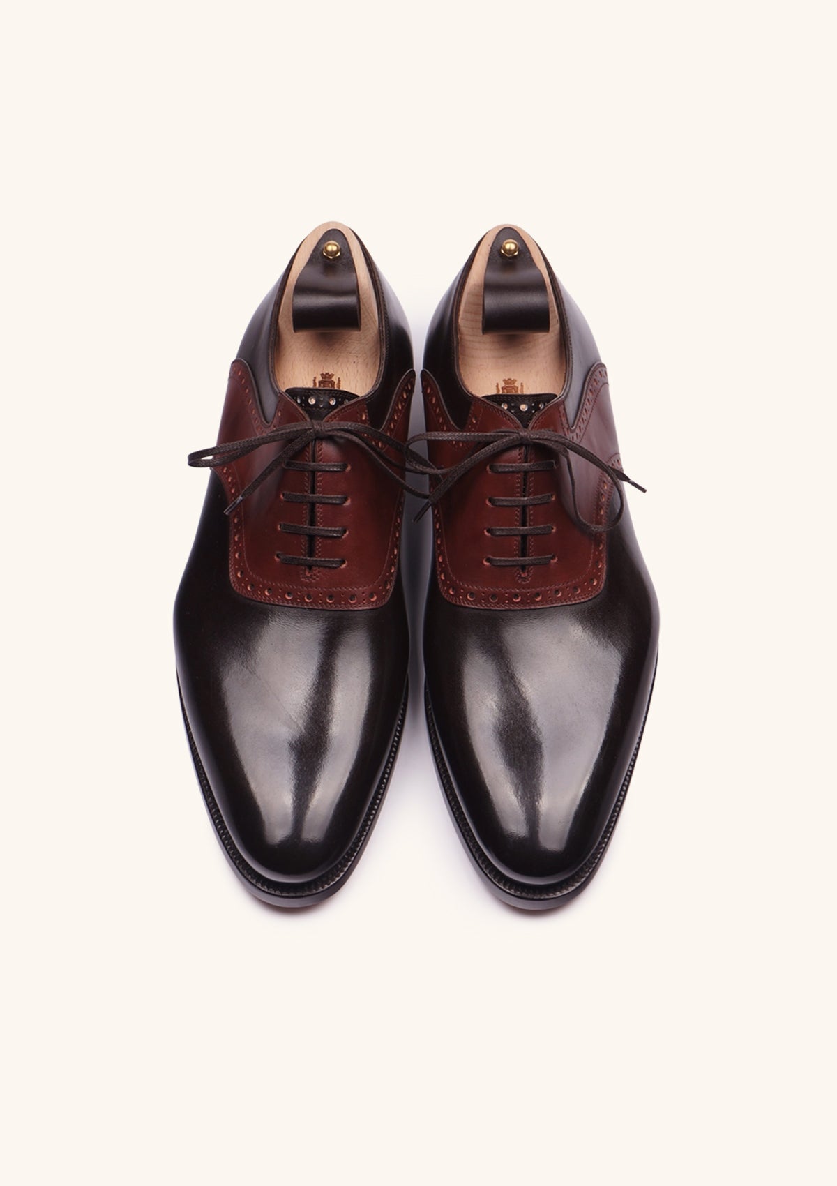 Stefano Bemer Oxfords C6610 stringate marrone 43 cuoio