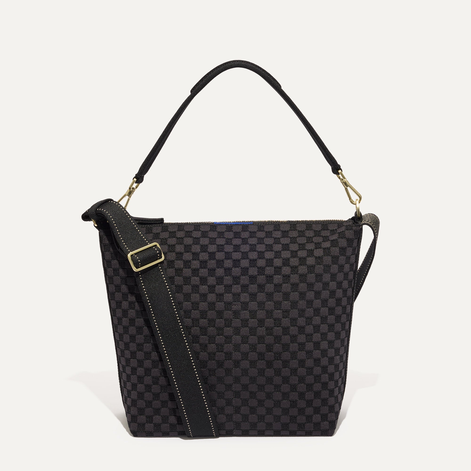 Rothy's Mini Zip Bucket borsa Black Sand secchiello nero