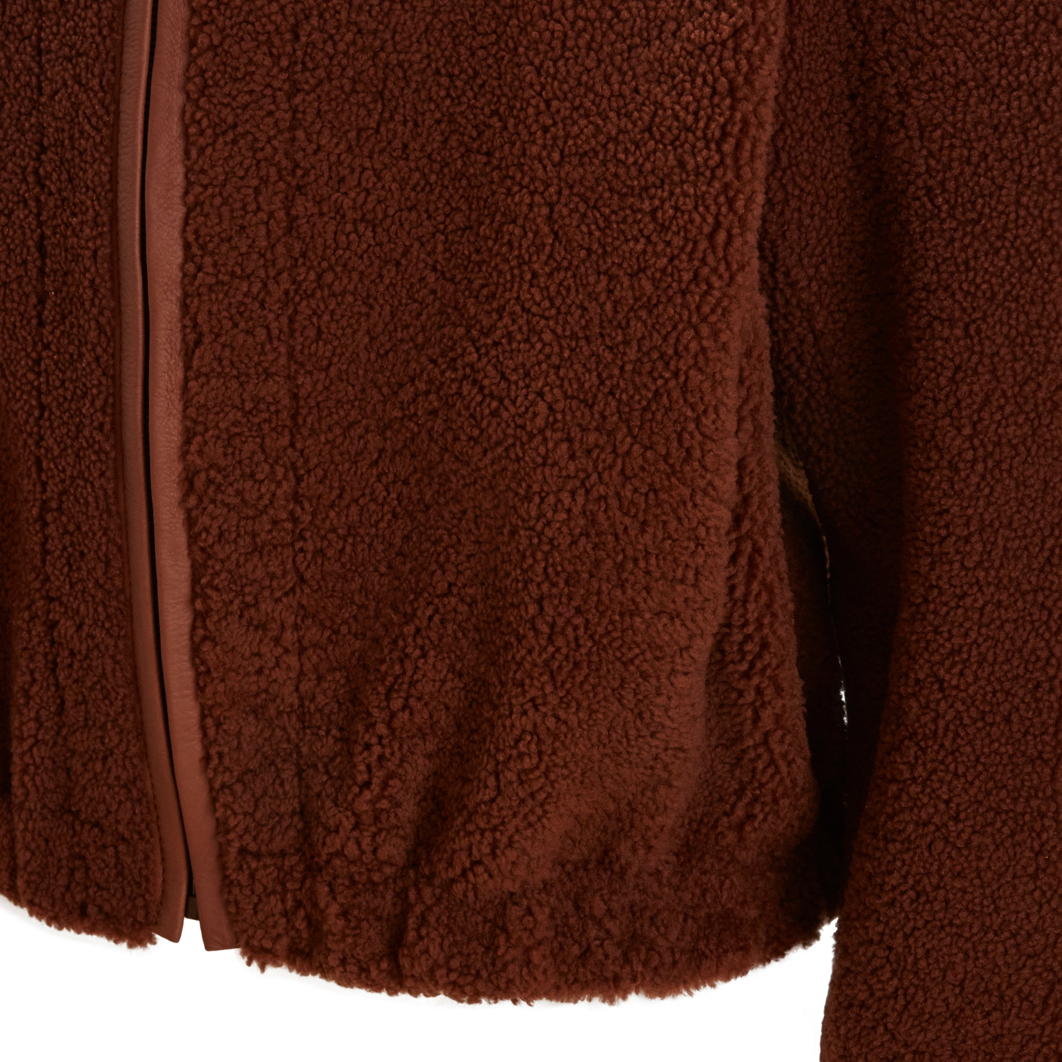 F.lli Rossetti 98414 Bomber Donna Shearling Biscotto Reversibile