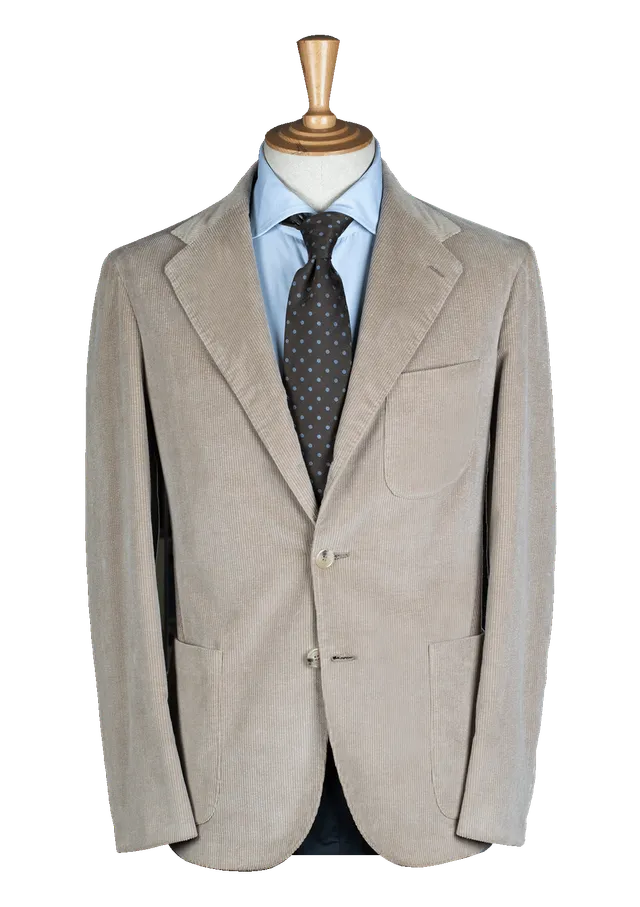 Stefano Bemer Blazers SV2090 giacca cotone crema velluto