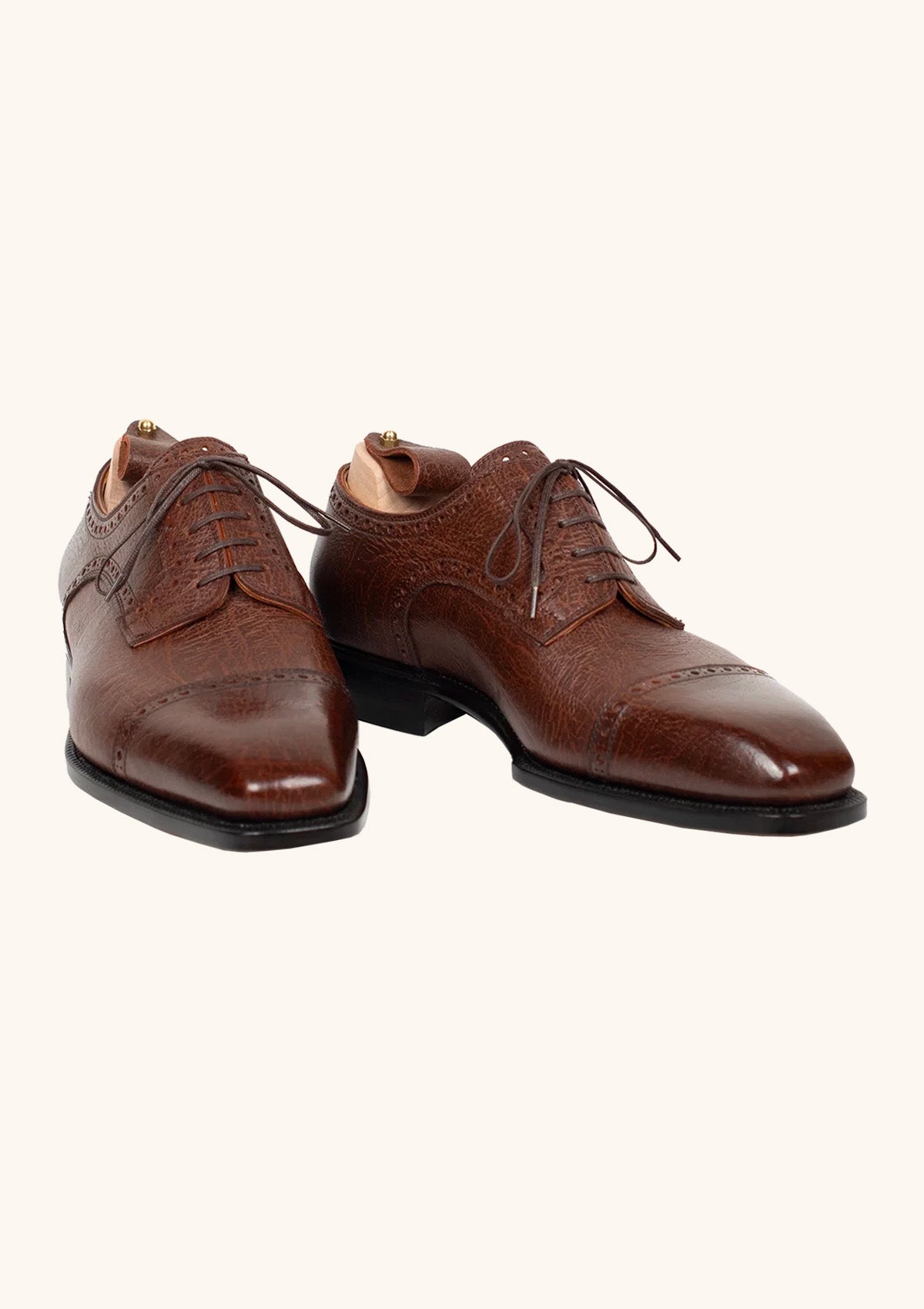 Stefano Bemer Derbies 5 occhielli C5407 kudu marrone