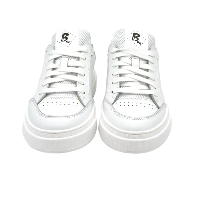 B68 Dope sneaker uomo pelle bianca EU 45