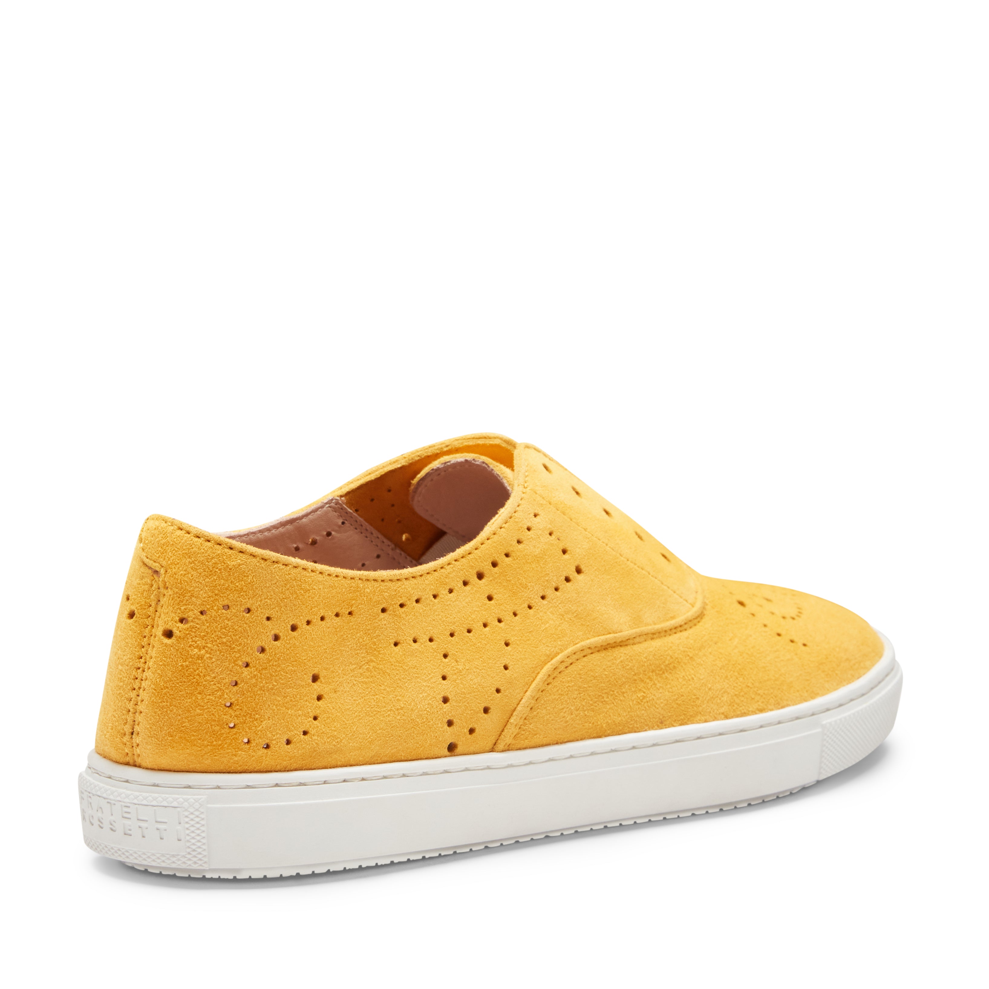 F.lli Rossetti Hobo Sport sneaker suede gialla donna