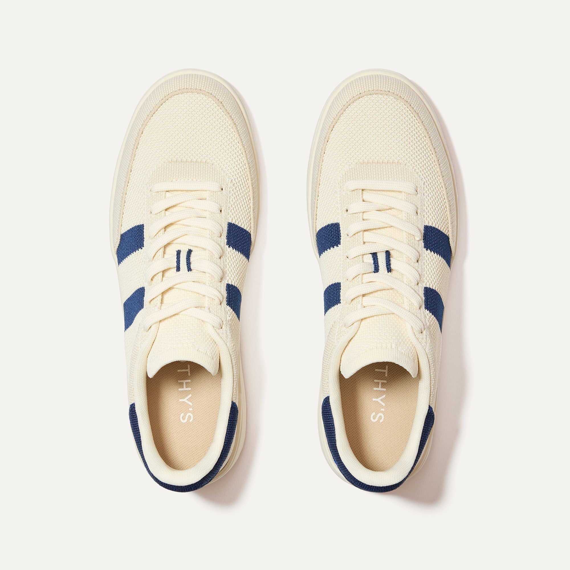 Rothy's The Men's Court Sneaker sneakers Freestyle avorio navy