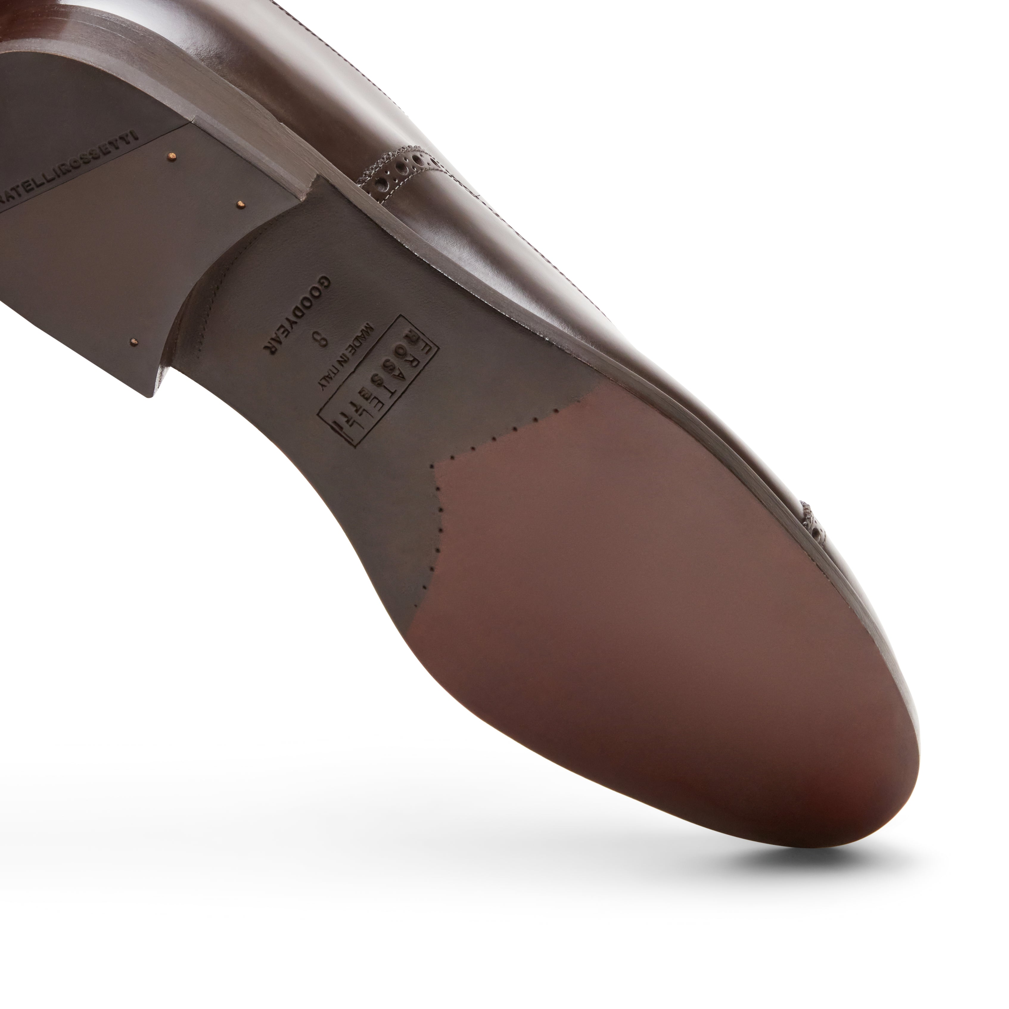 F.lli Rossetti 12860 francesina uomo ebano brogue
