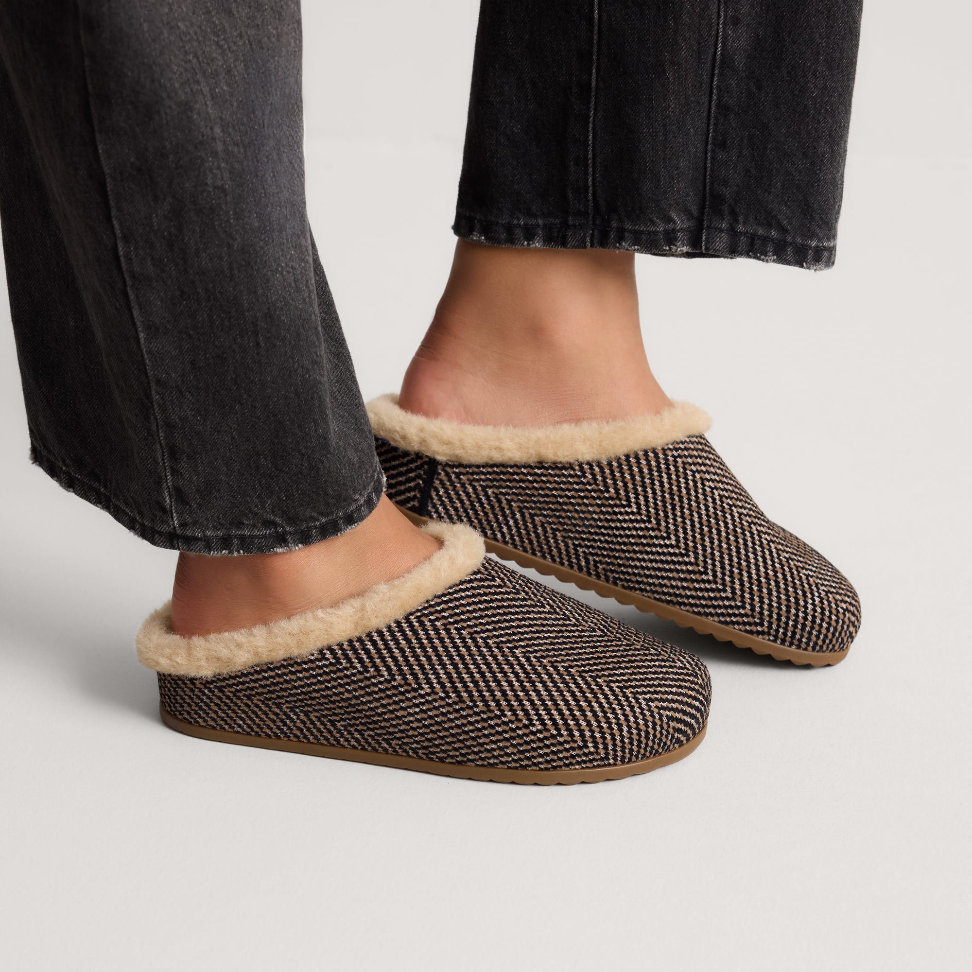 Rothy's Clogs The Après Clog Zoccoli Slate Herringbone