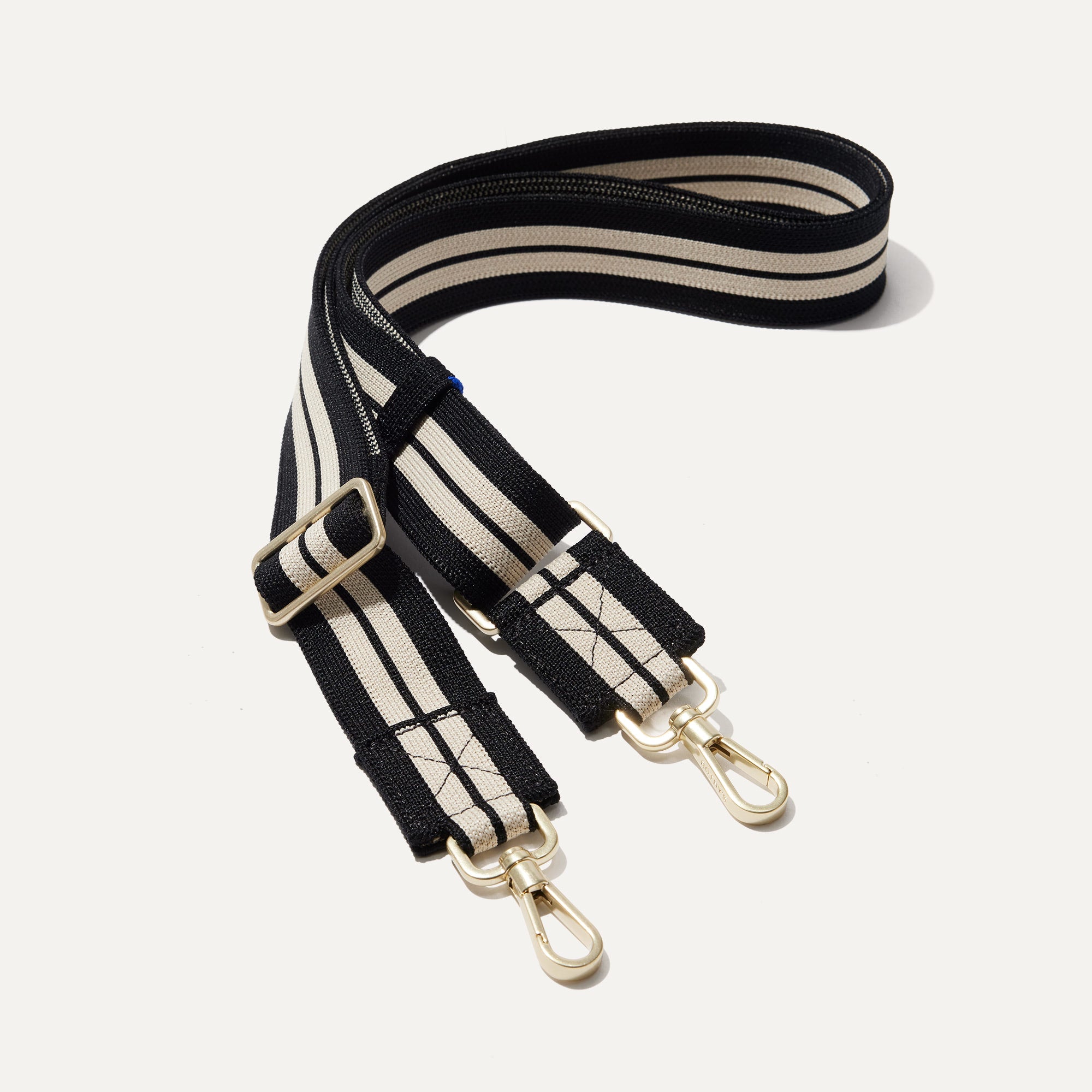 Rothy's The Crossbody Strap tracolla black white stripe 147cm