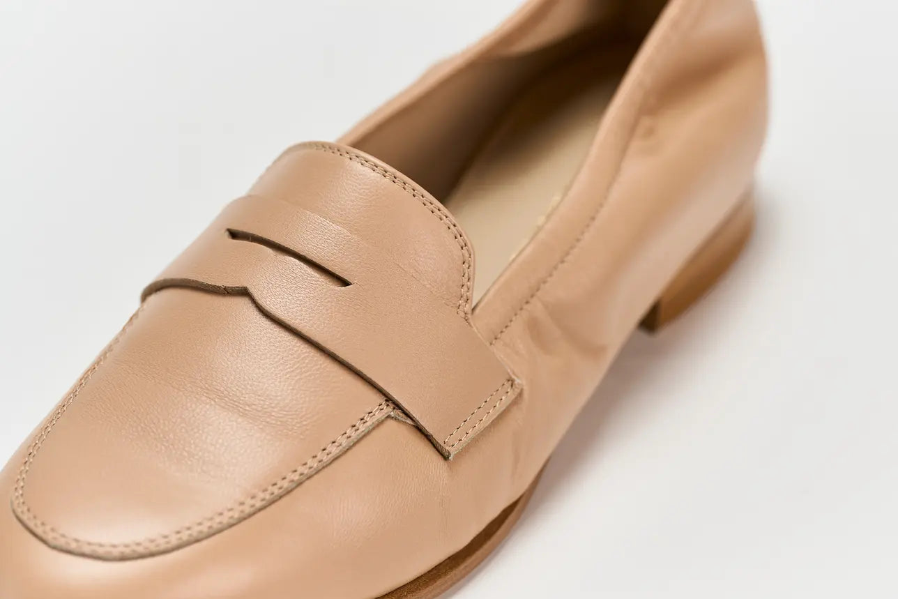 Sandro Barbera & Figli Mocassino 03B mocassini donna pelle camel