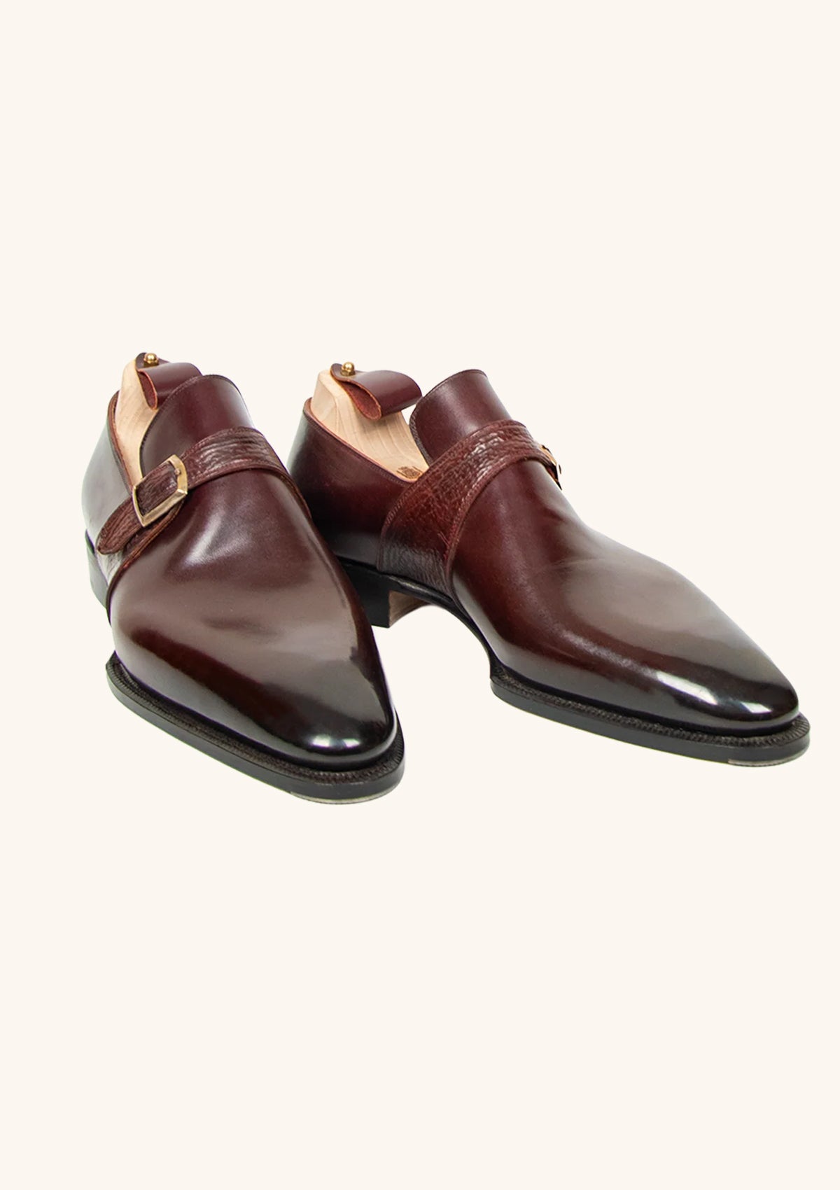 Stefano Bemer Monks T2200 Scarpe Monk bordeaux 42
