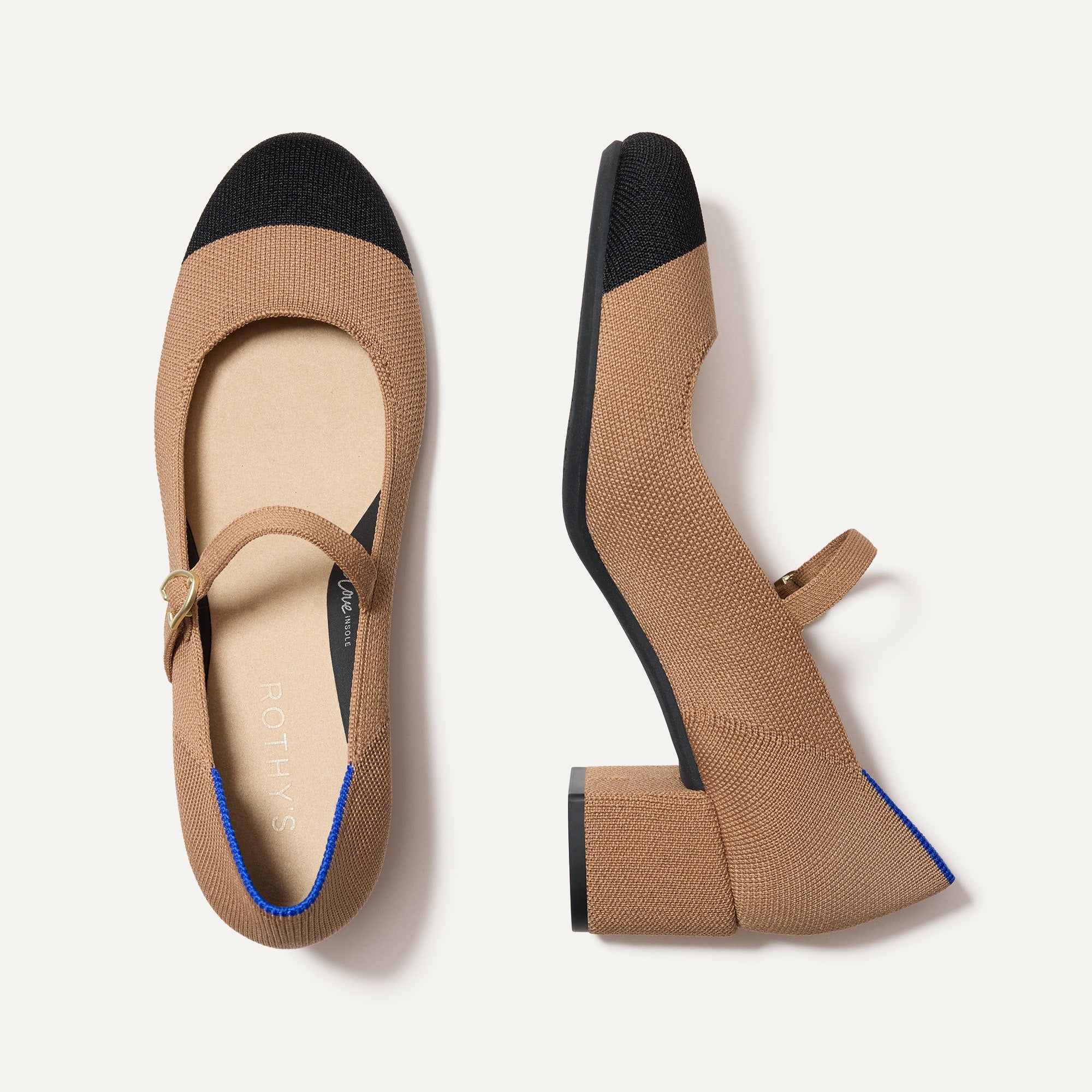 Rothy's Heels The Mary Jane Heel decollete nero tacco comodo