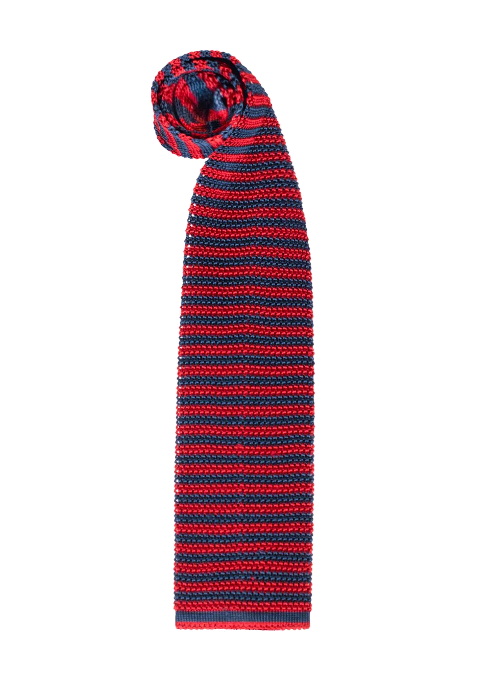 Stefano Bemer Ties SV5005 cravatta seta righe rosso blu