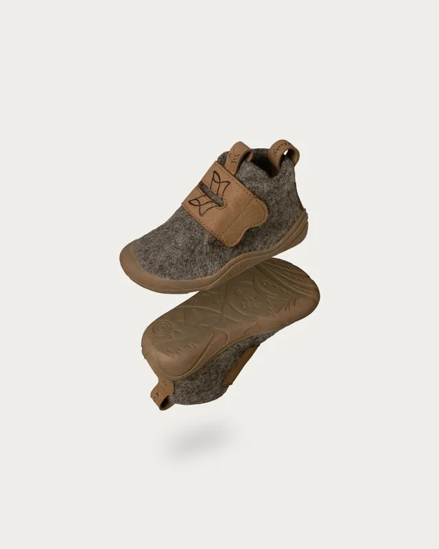 Wildling Shoes Ullig Sten scarpa bassa lana bimbo termica