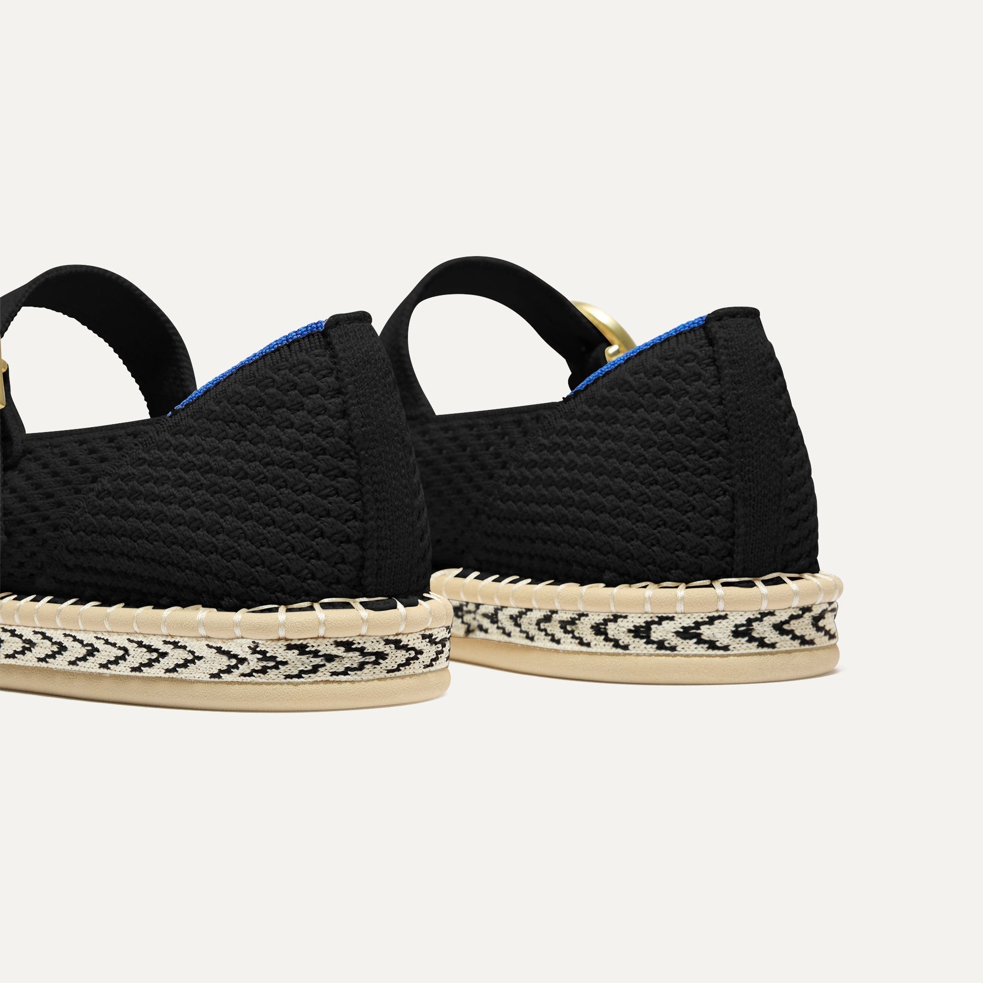 Rothy's The Espadrille Mary Jane ballerine Black canapa