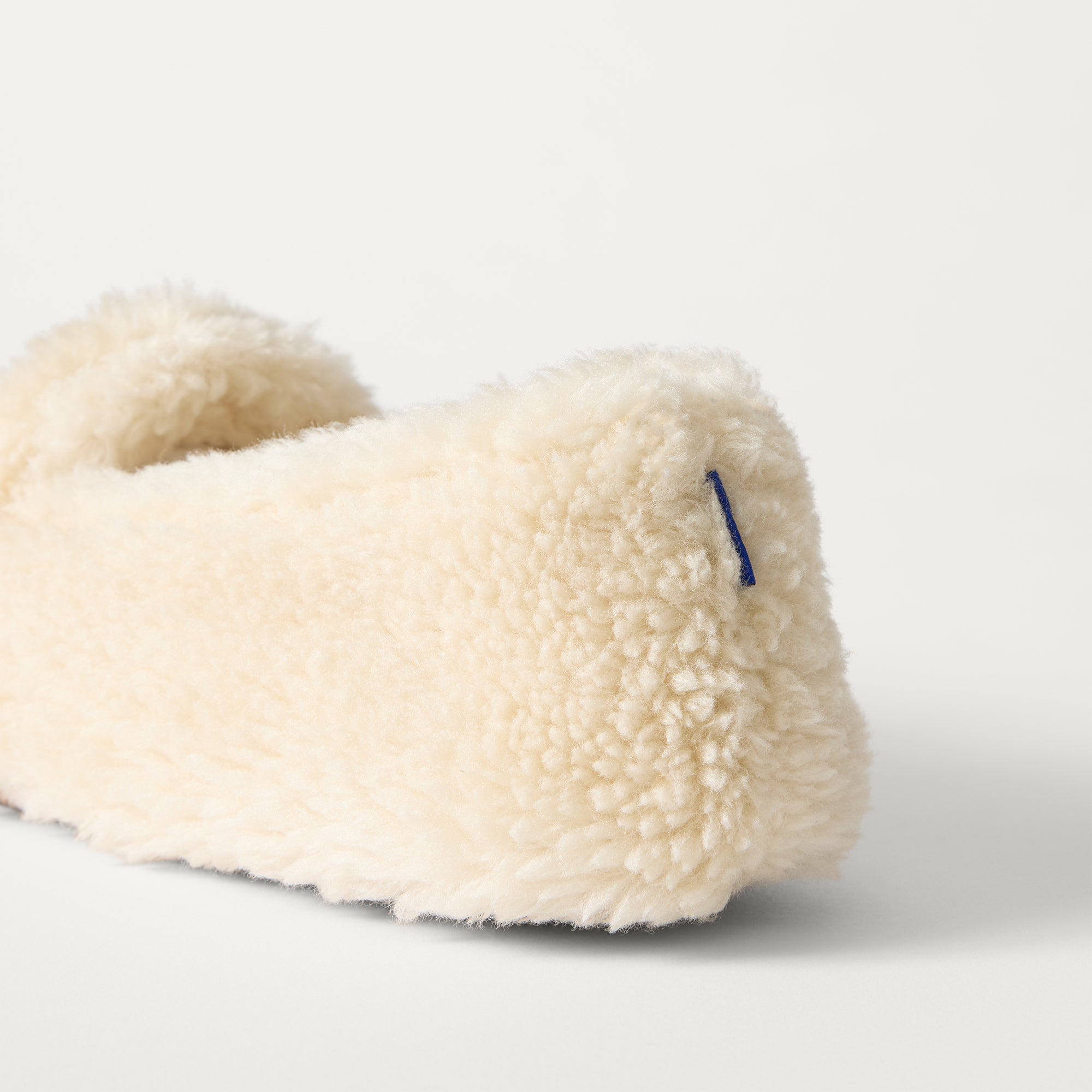 Rothy's Teddy Slipper pantofole Oat Milk peluche