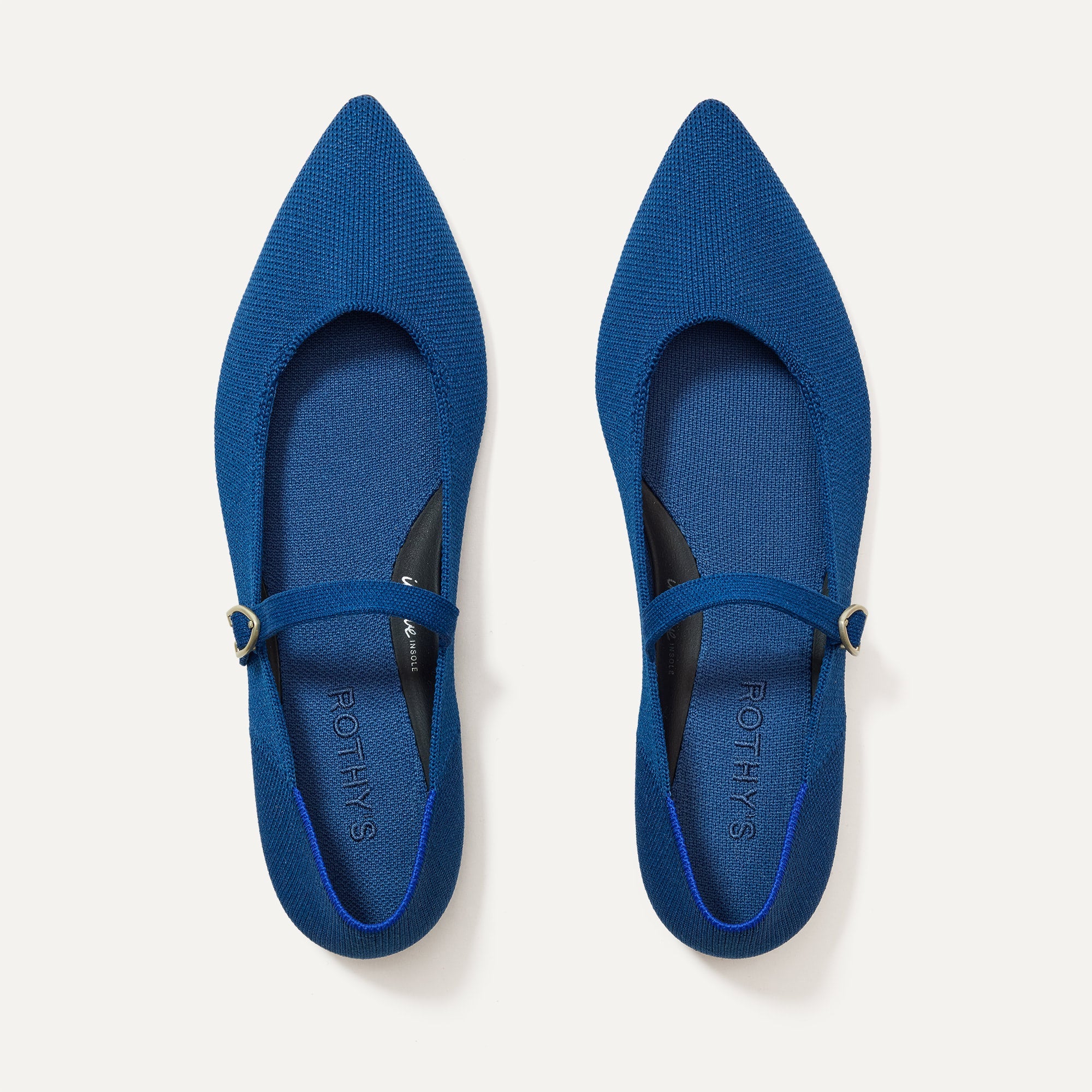 Rothy's Point Mary Jane II ballerine Amber Cat