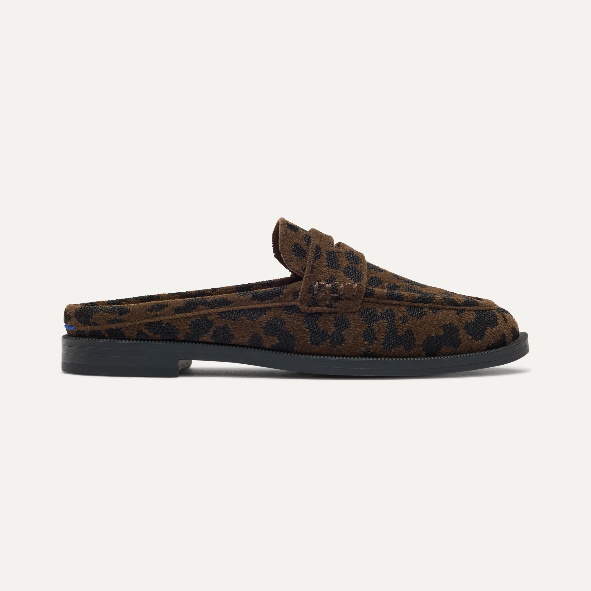 Rothy's The Penny Loafer Mule mocassini cheetah maculati