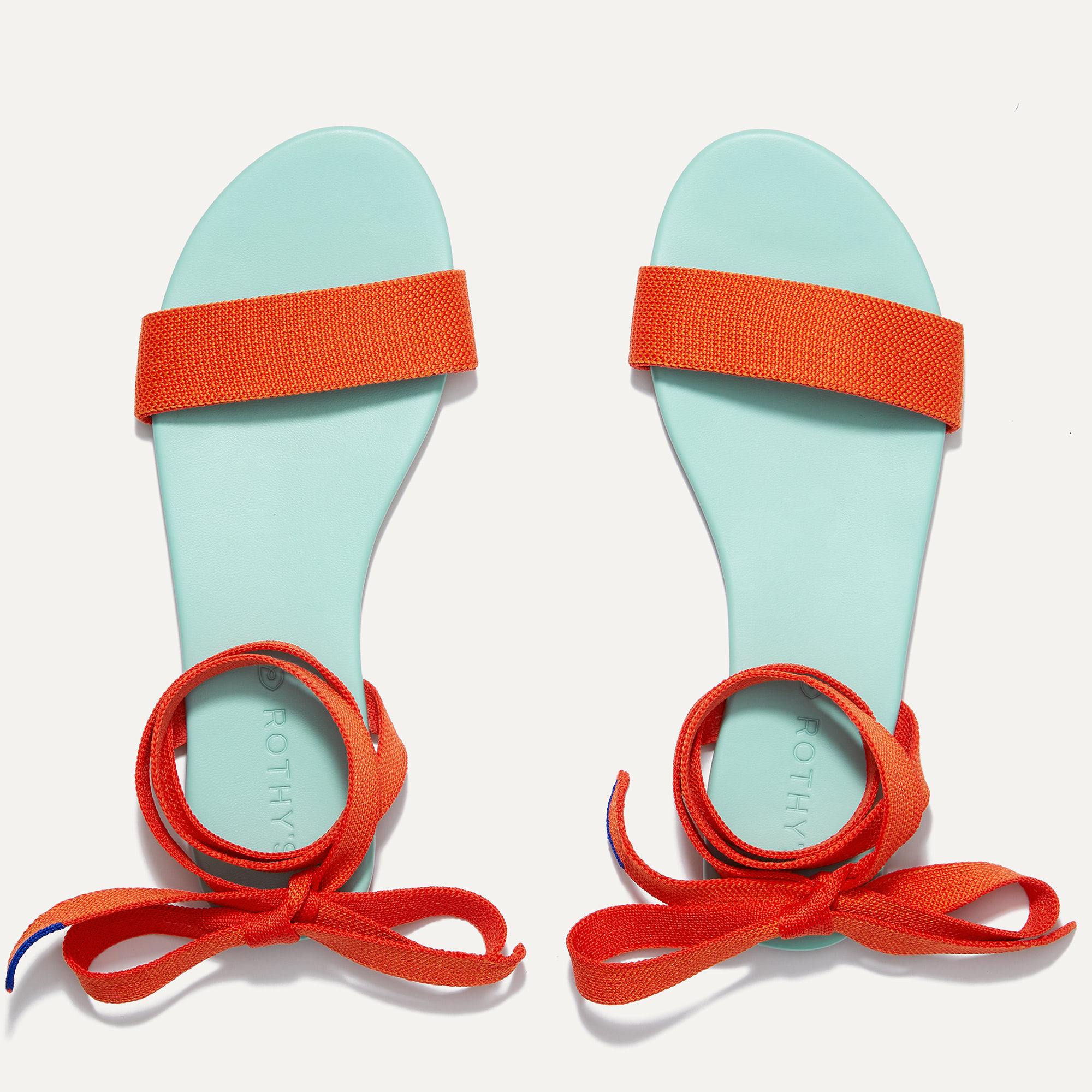 Rothy's The Wrap Sandal sandali donna Canary intrecciati