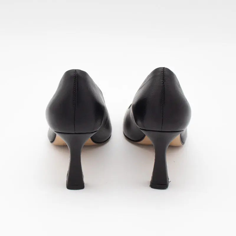 Sandro Barbera & Figli 2628 Soft Décolleté Nero Tacco 7 cm