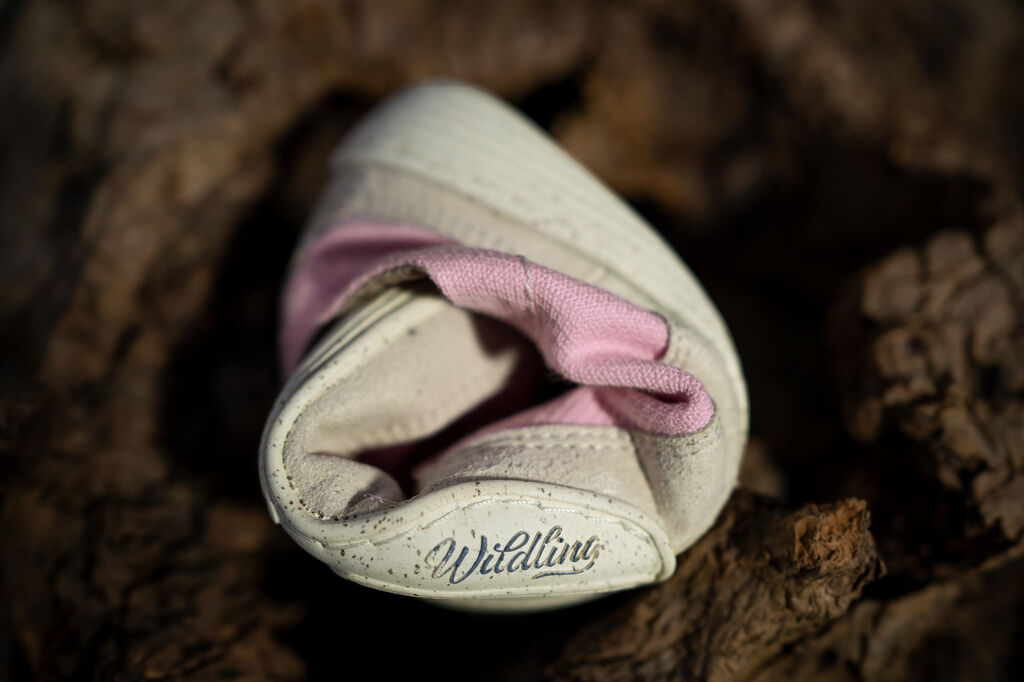 Wildling Shoes Hanami scarpe scalze rosa lino