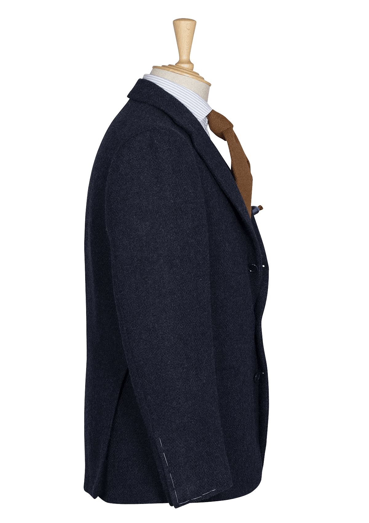 Stefano Bemer Blazers SV2067 giacca tweed blu destrutturata 50