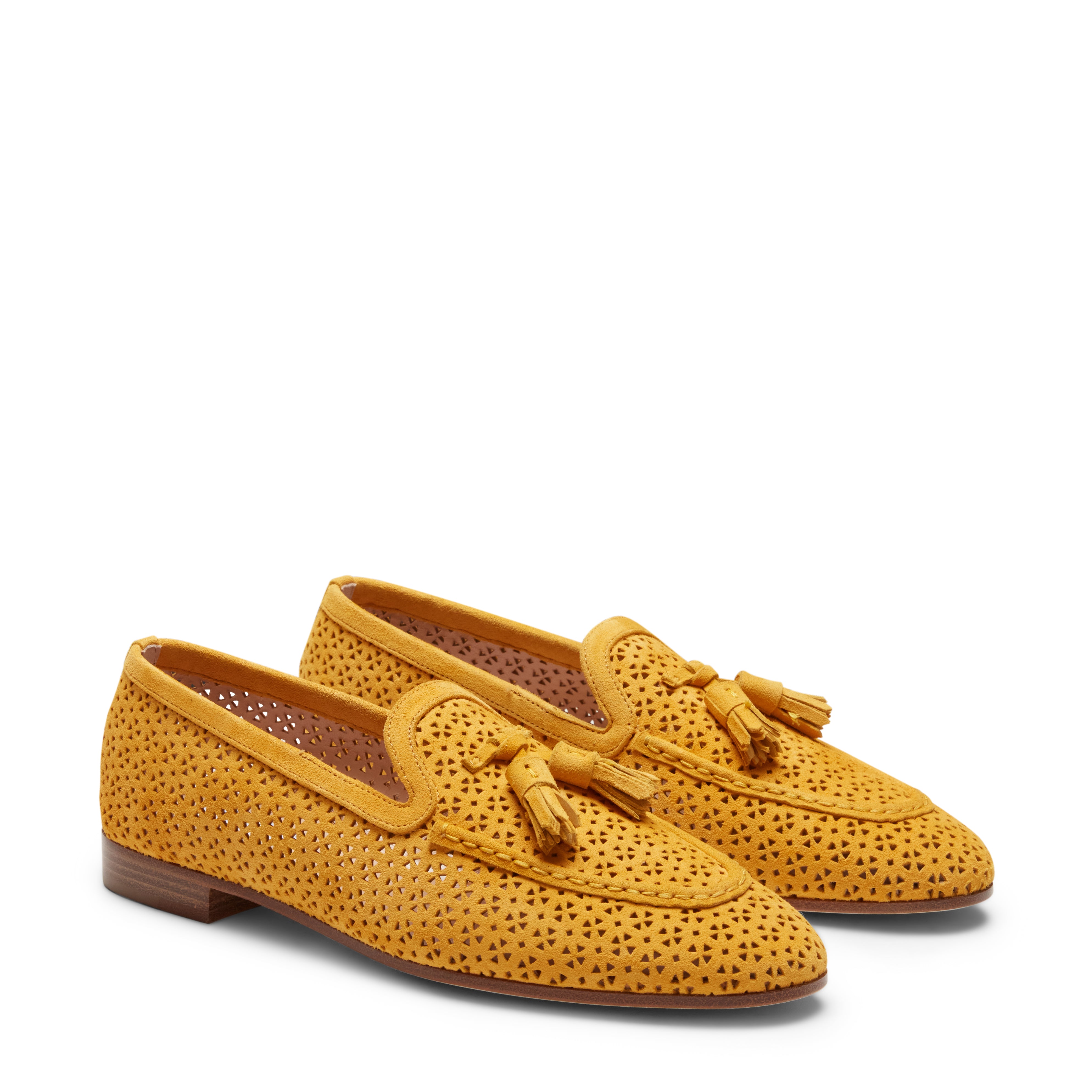 F.lli Rossetti Brera 68045 Mocassino Uomo Giallo Traforato