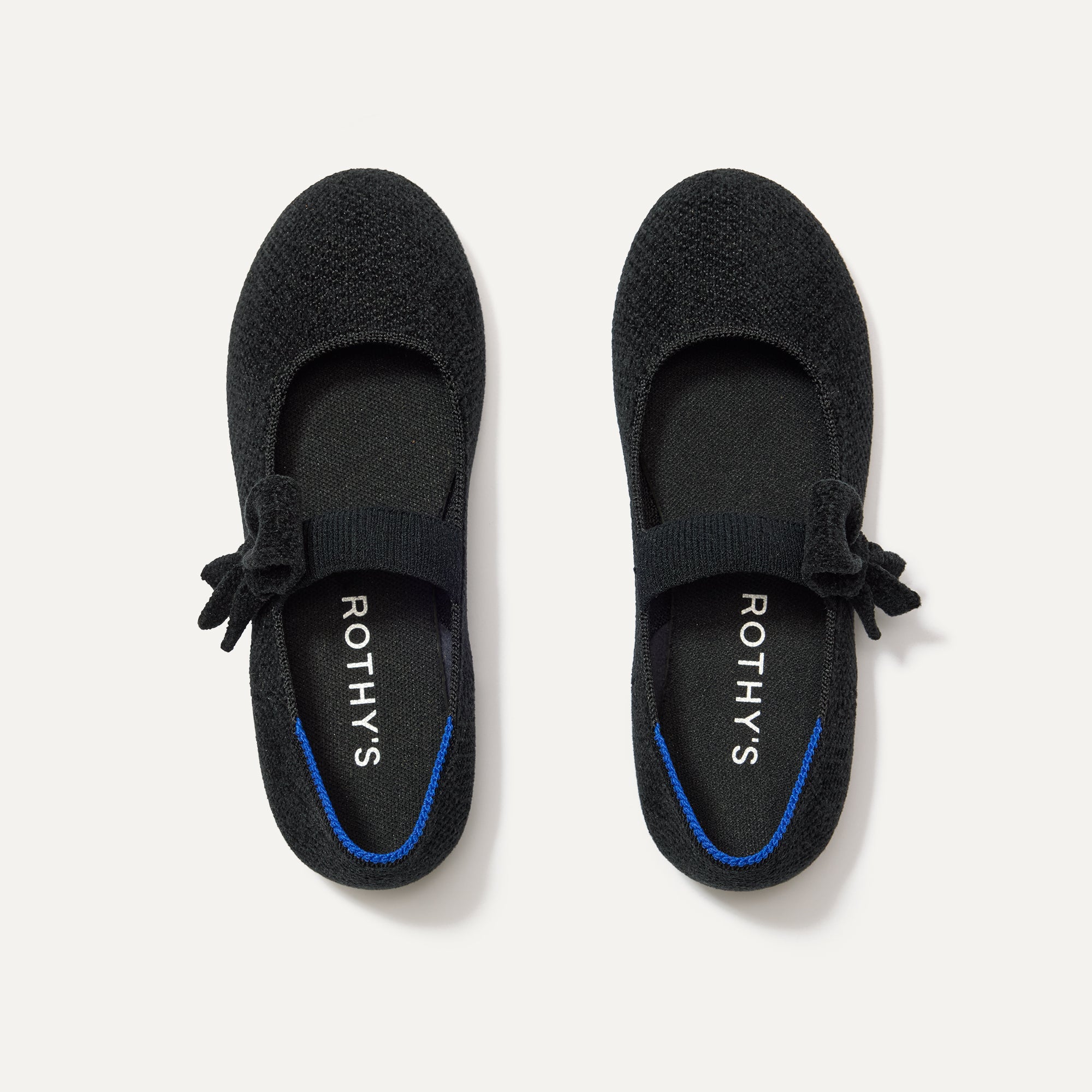 Rothy's Kids Tux Bow Mary Jane scarpe Bronzite
