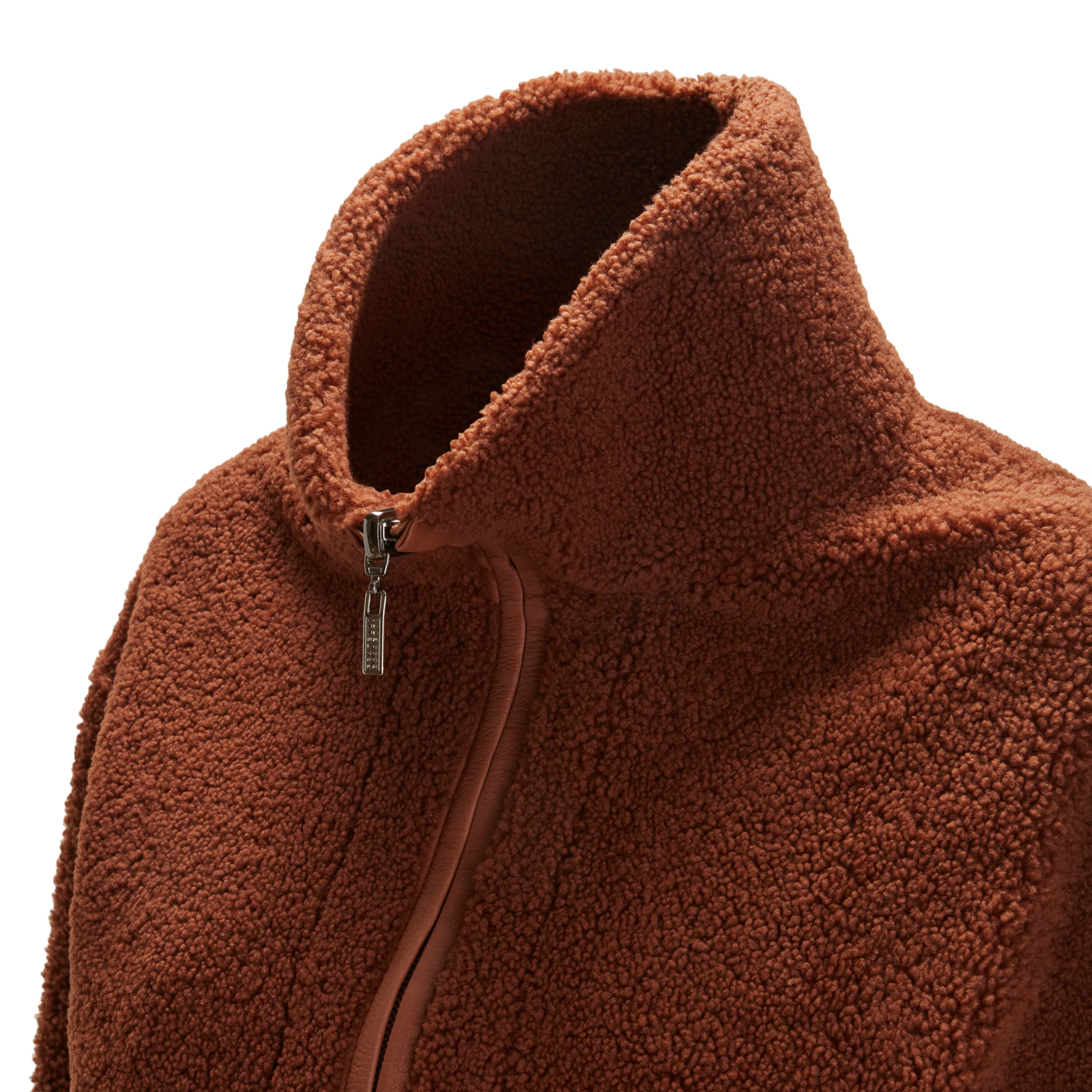 F.lli Rossetti 98414 Bomber Donna Shearling Biscotto Reversibile