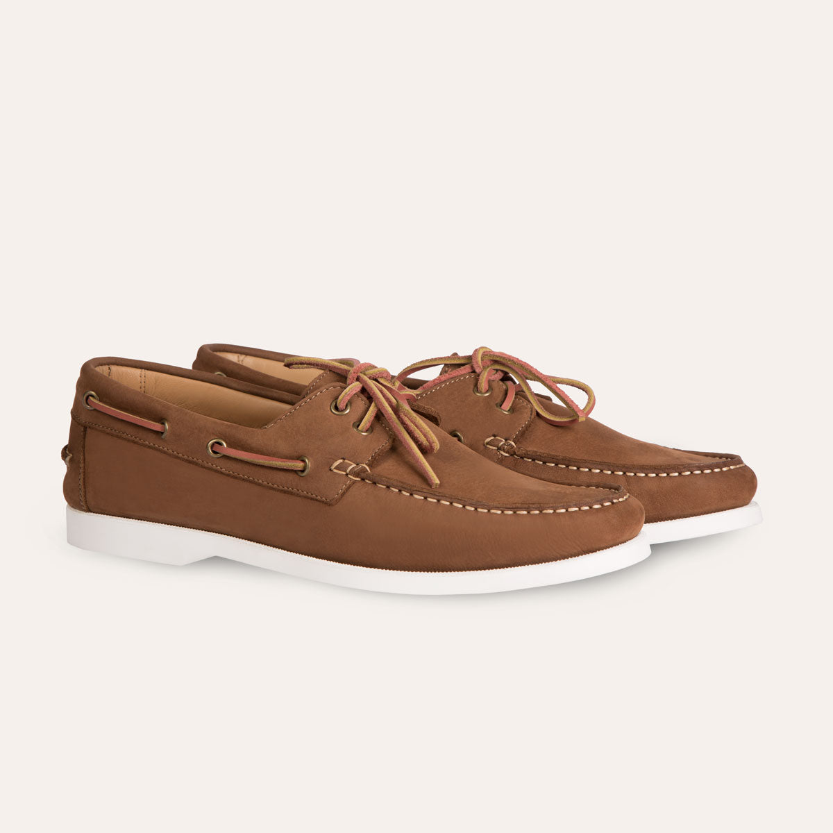 Dellovo Trabucco boat shoe uomo cuoio nabuk