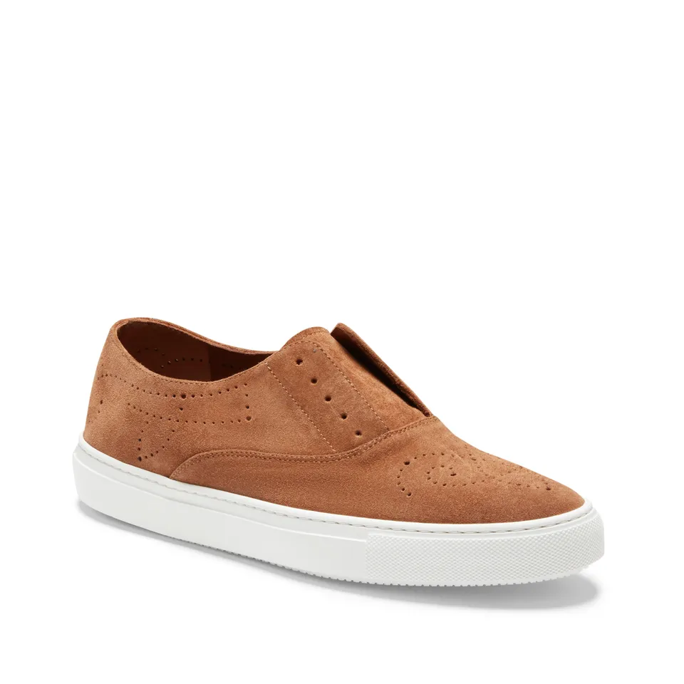 F.lli Rossetti Hobo Sport 45813 Sneaker Suede Uomo Tabacco
