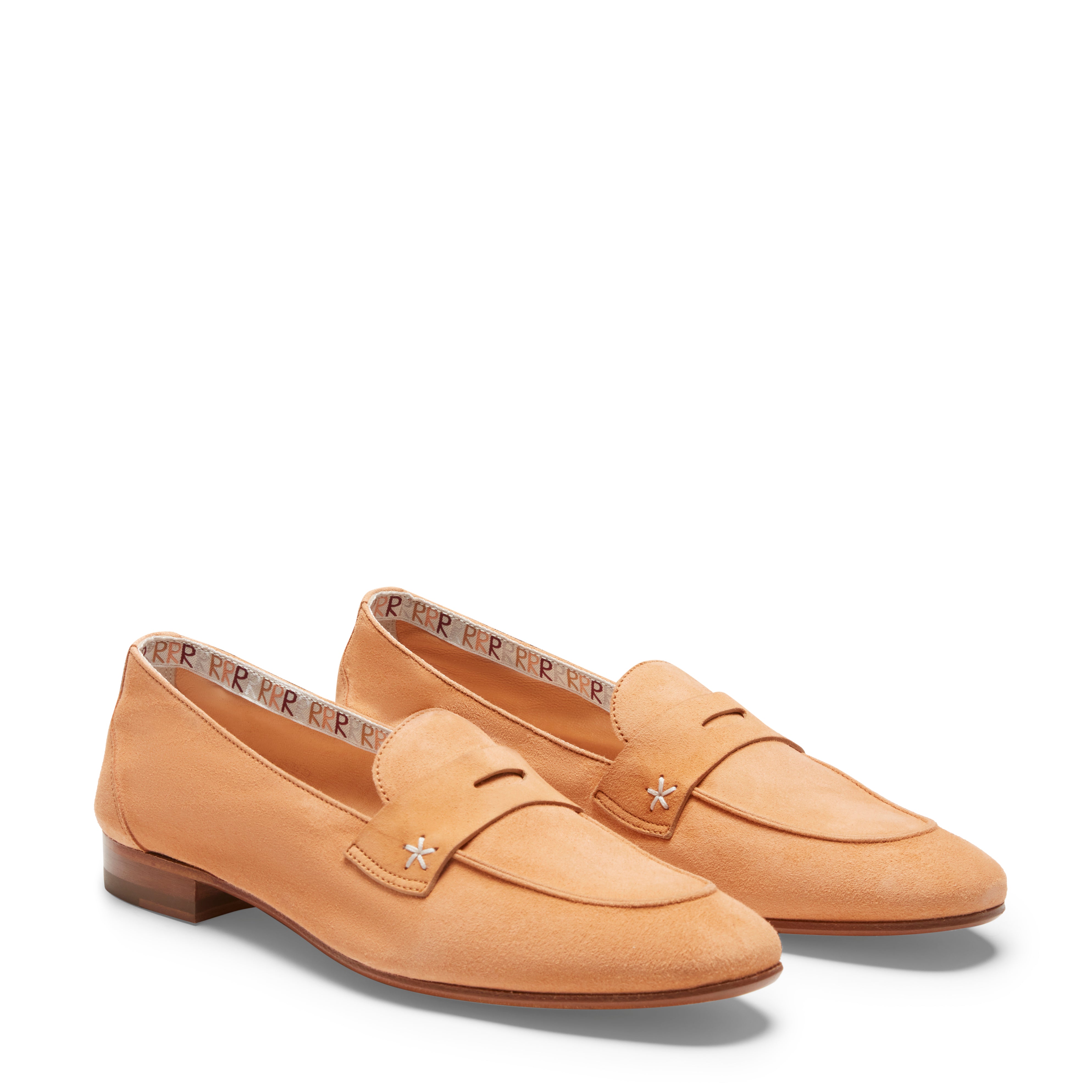 F.lli Rossetti Estate 70140 mocassino suede papaya