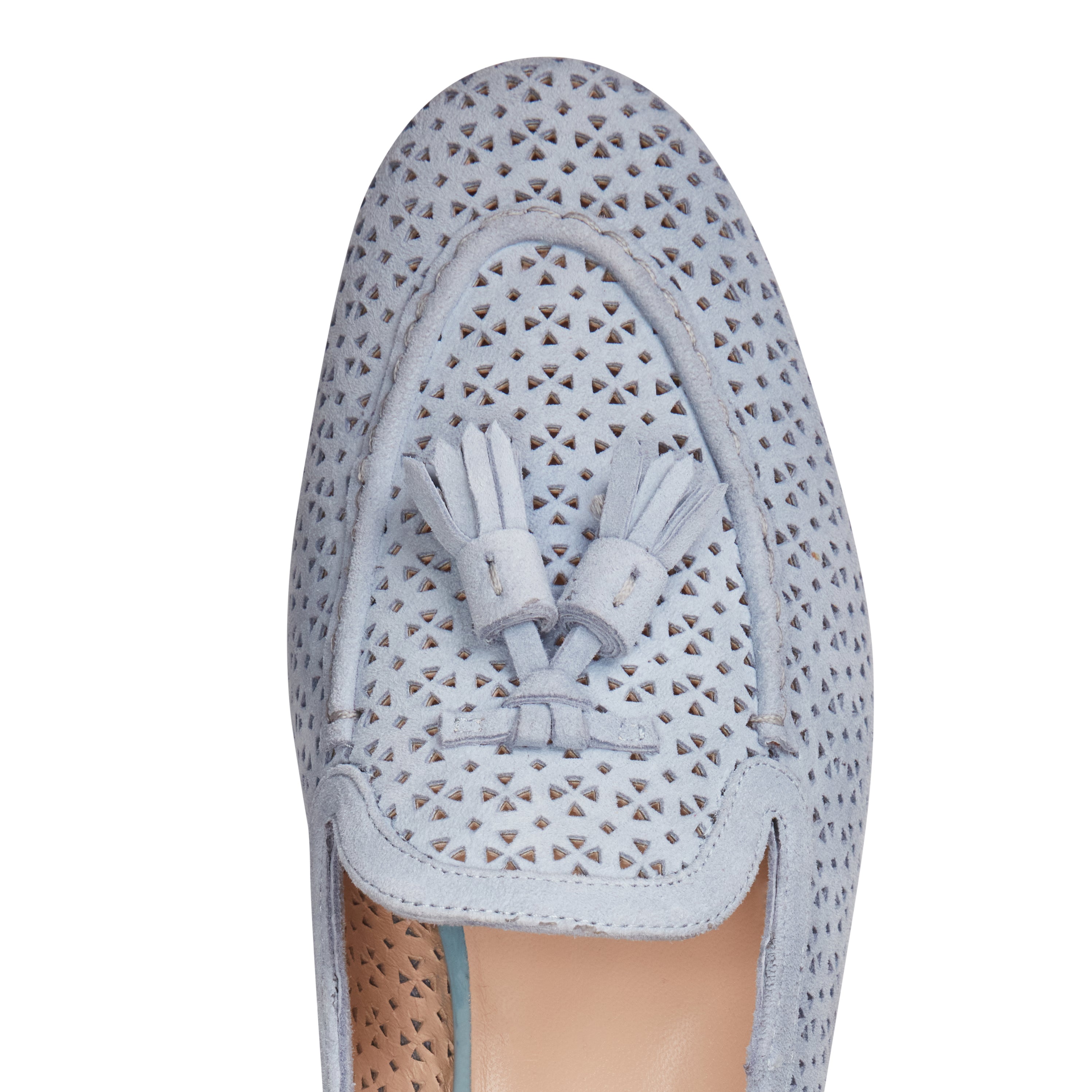 F.lli Rossetti Brera 68045 mocassino celeste scamosciato