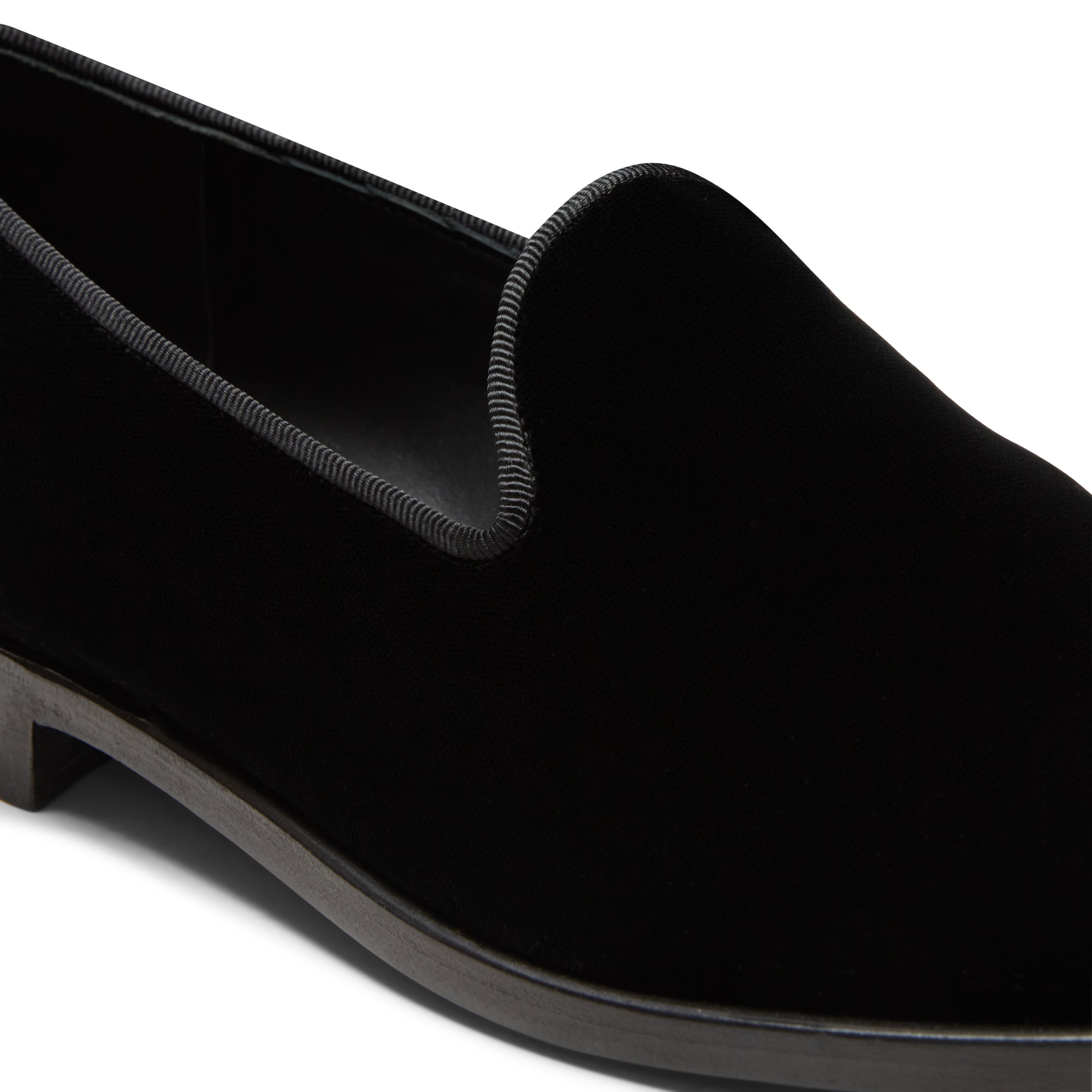 F.lli Rossetti 15086 Slipper Velluto Nero Uomo