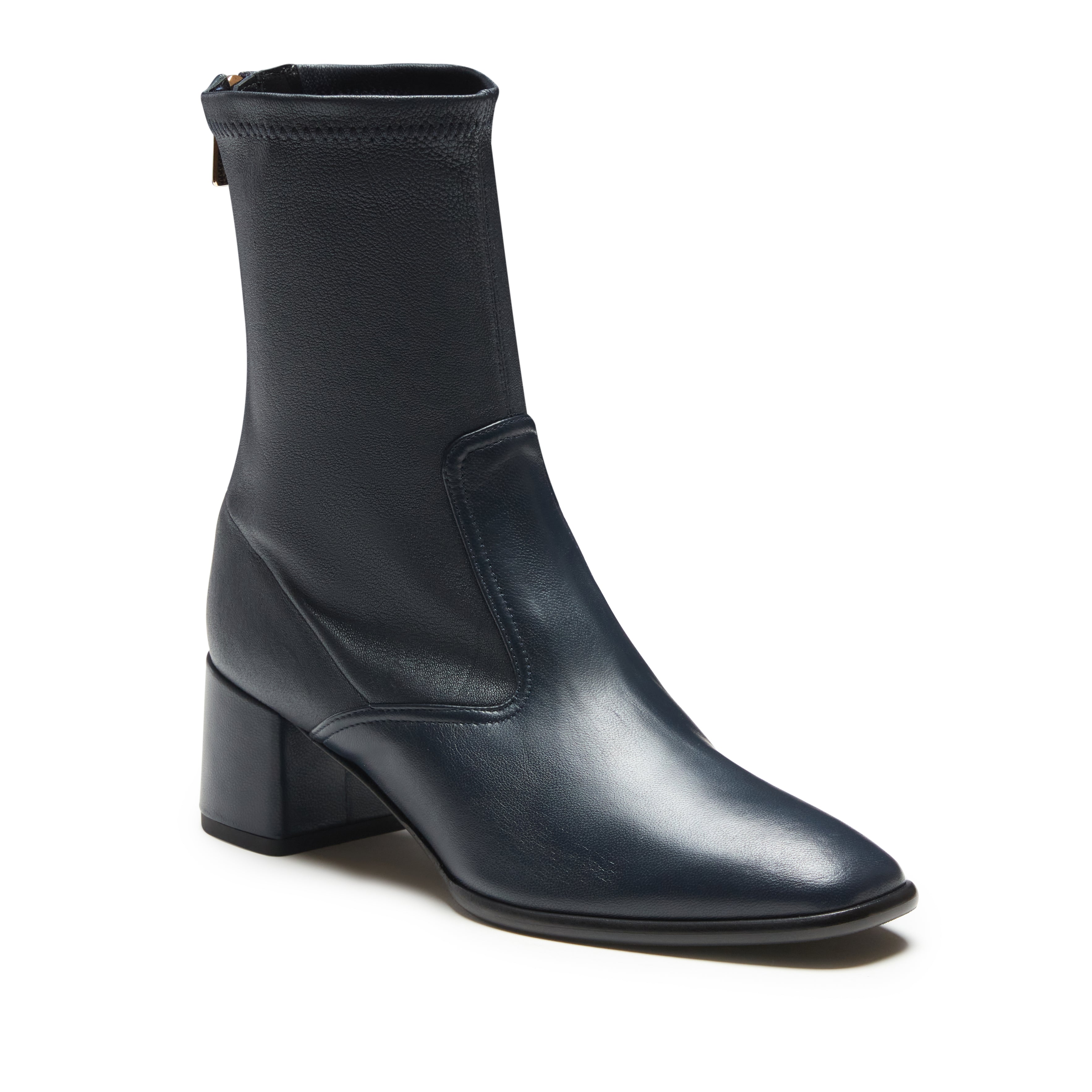 F.lli Rossetti 66085 stivaletto donna marine pelle tacco