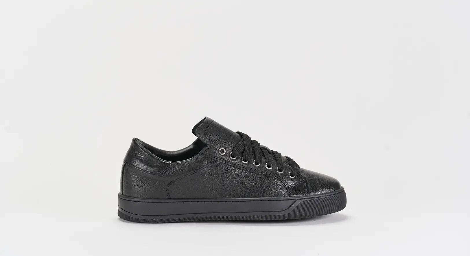 Sandro Barbera B68 Chill sneaker uomo nero pelle bufalo