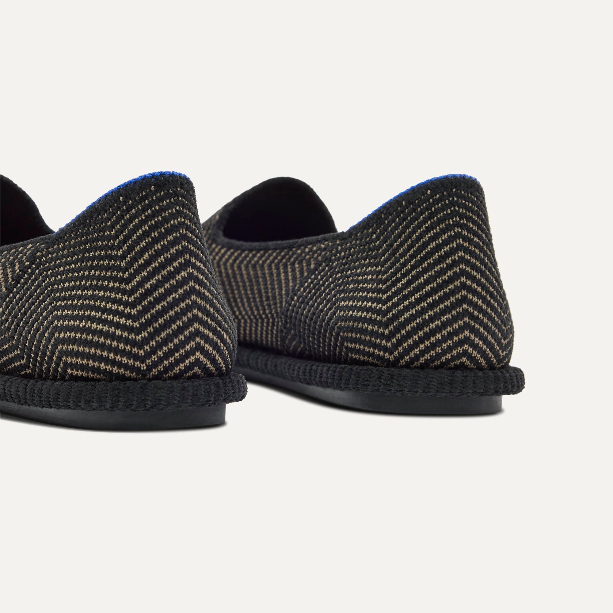 Rothy's The Cruiser Loafer mocassini Jet Herringbone spigati
