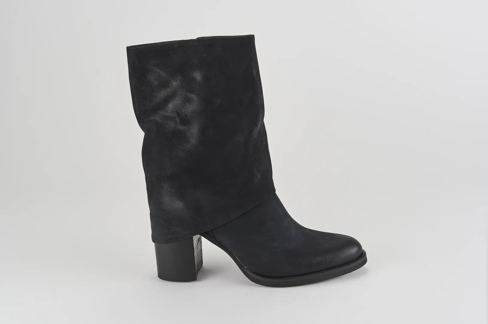 Sandro Barbera Carola 12 stivaletto donna nero tacco 7 cm