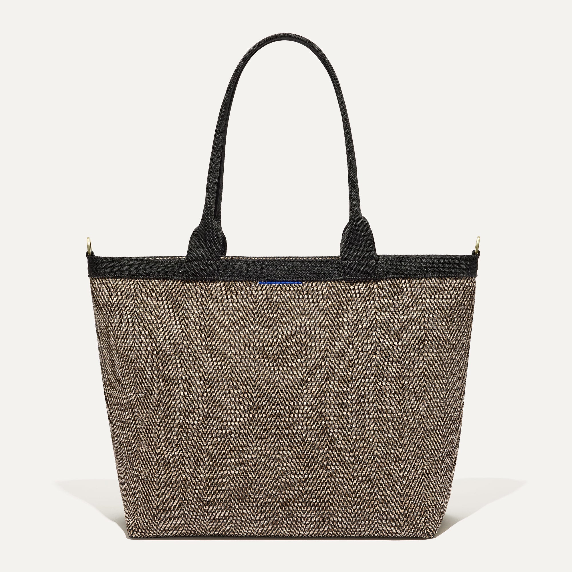 Rothy's Tote Bags The Lightweight Zip Tote borsa Cacao Herringbone