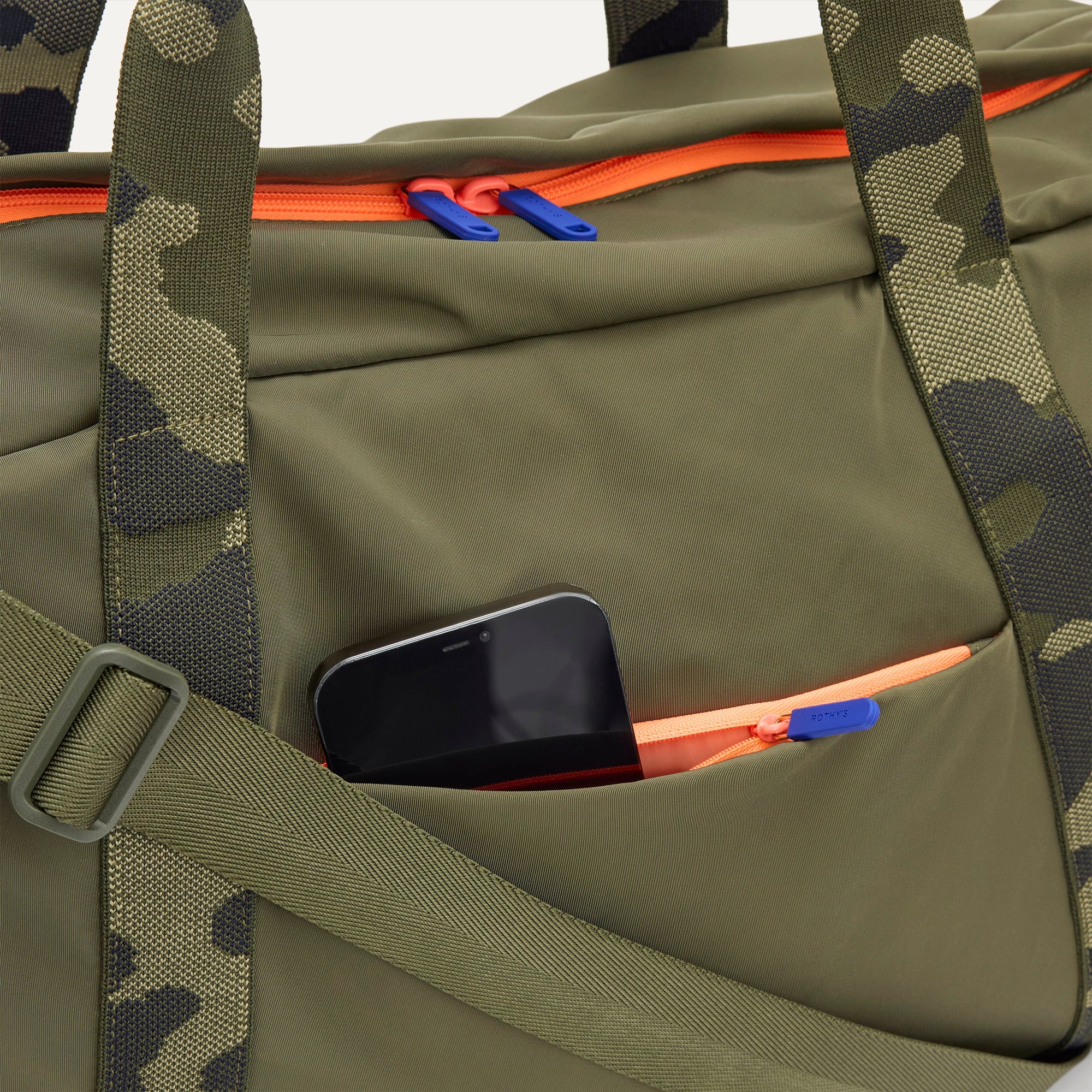 Rothy's The Travel Duffel borsone Forest verde oliva