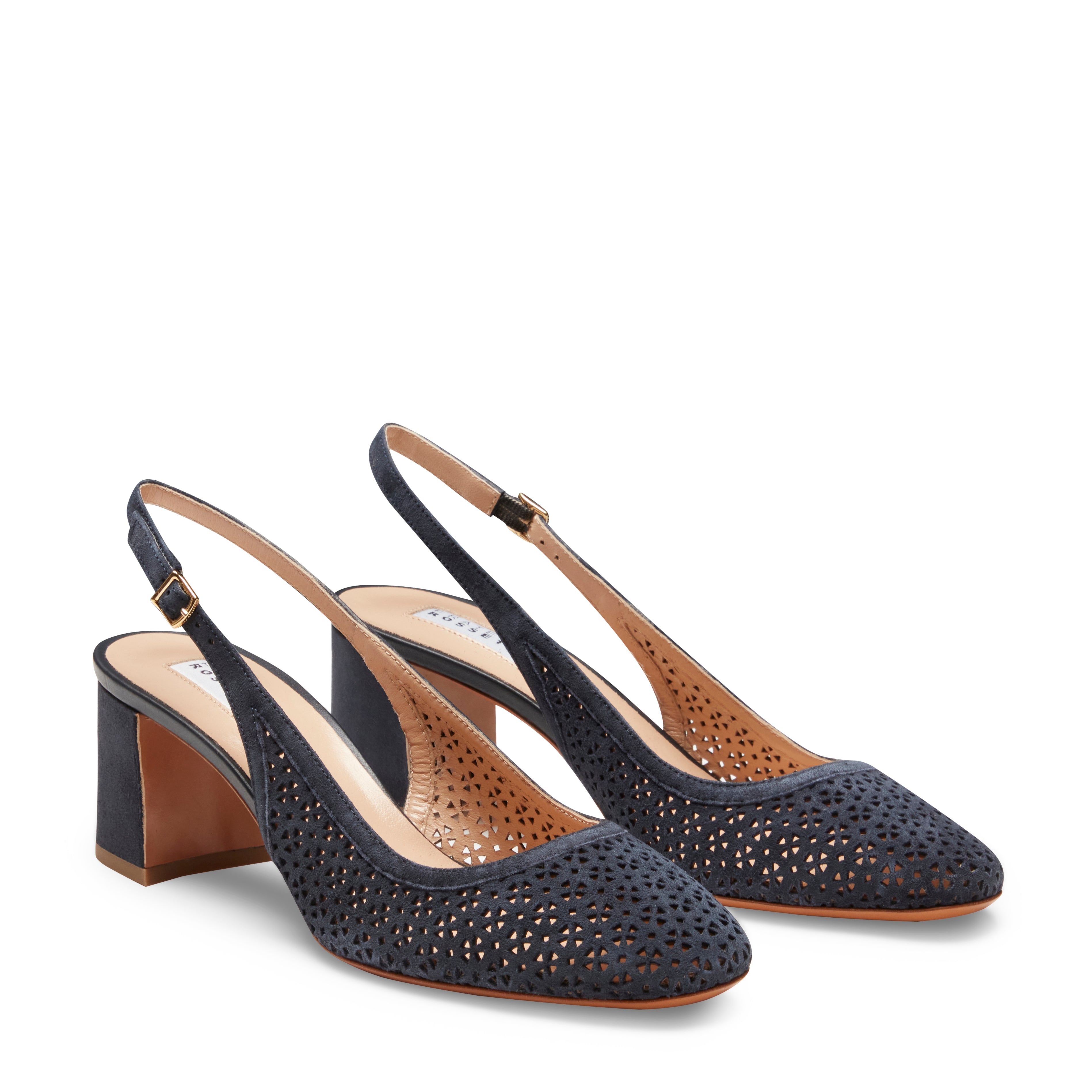 F.lli Rossetti 68232 Slingback scarpe donna navy