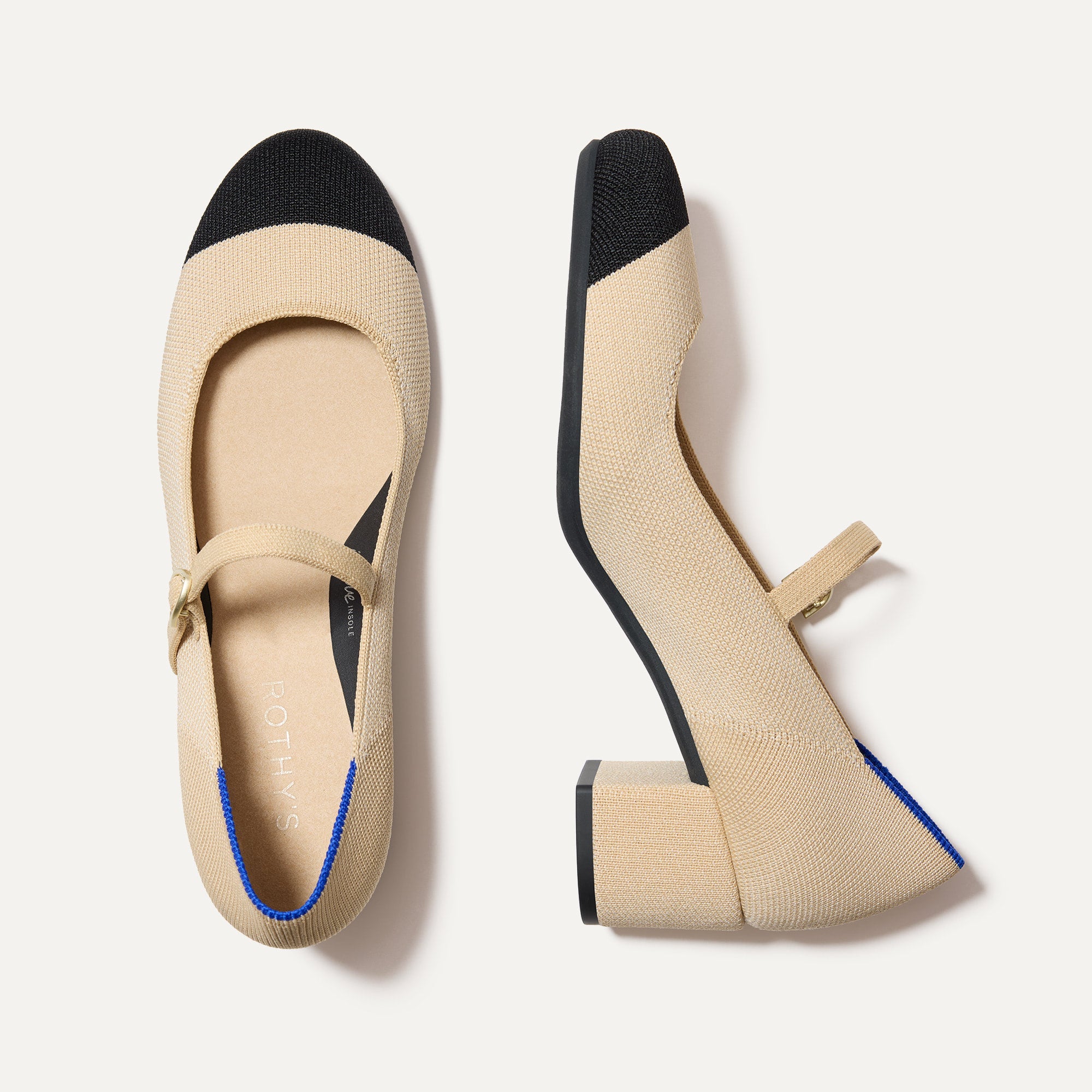 Rothy's Heels The Mary Jane Heel decollete nero tacco comodo