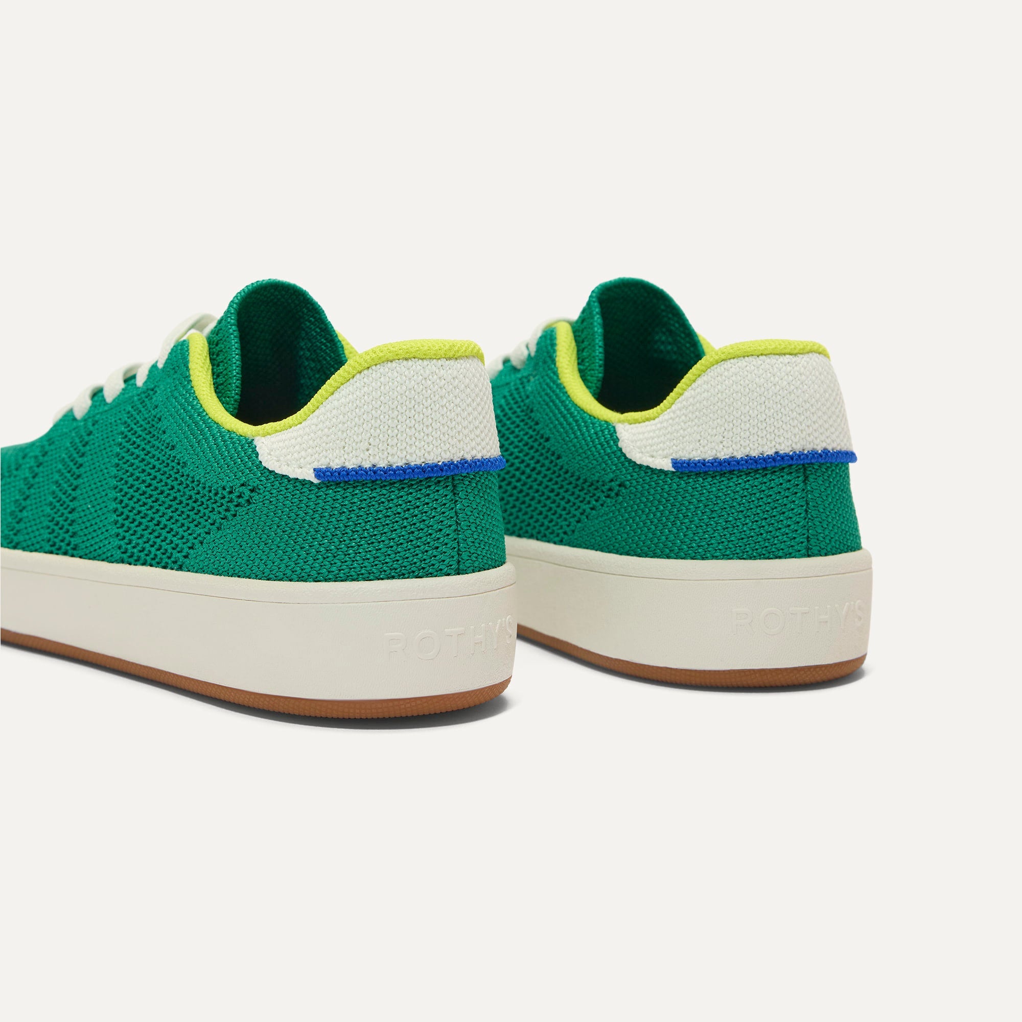 Rothy's Kids Stretch Sneaker scarpe bambino Emerald Pop verdi